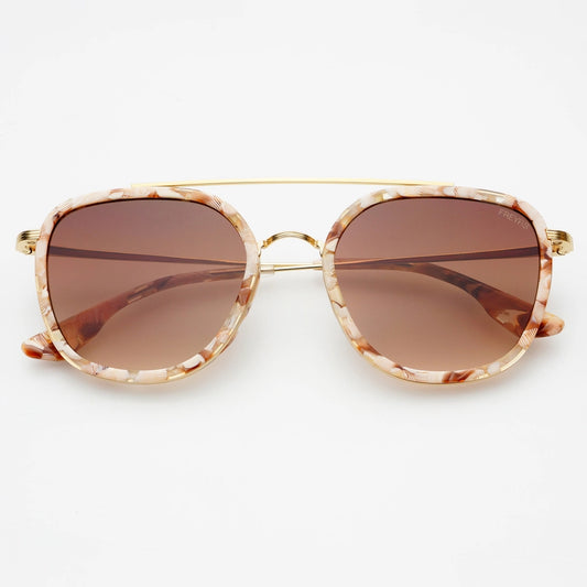 FREYRS Weston Acetate Round Sunglasses