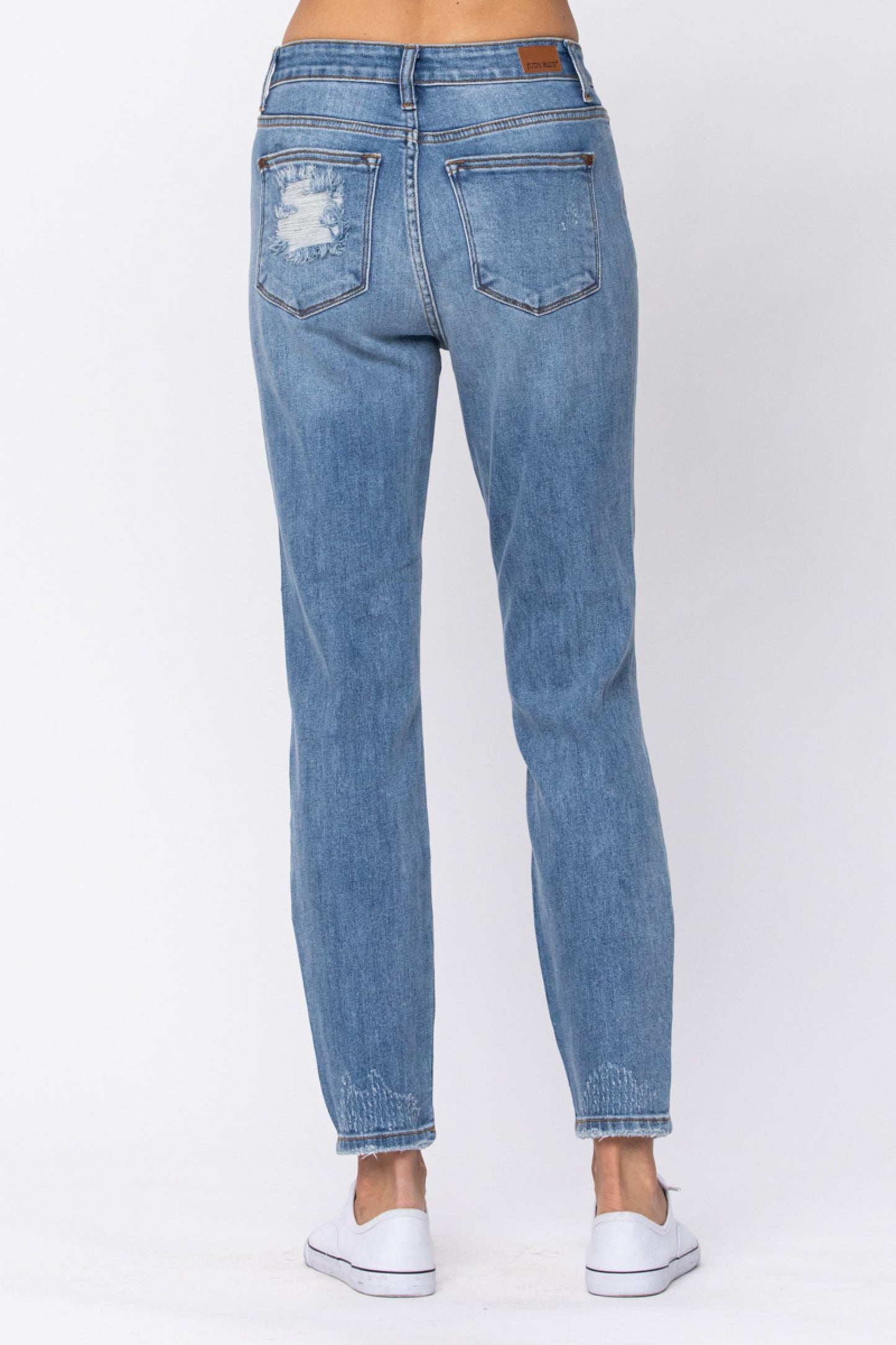 Judy Blue Boyfriend Destroyed Jeans