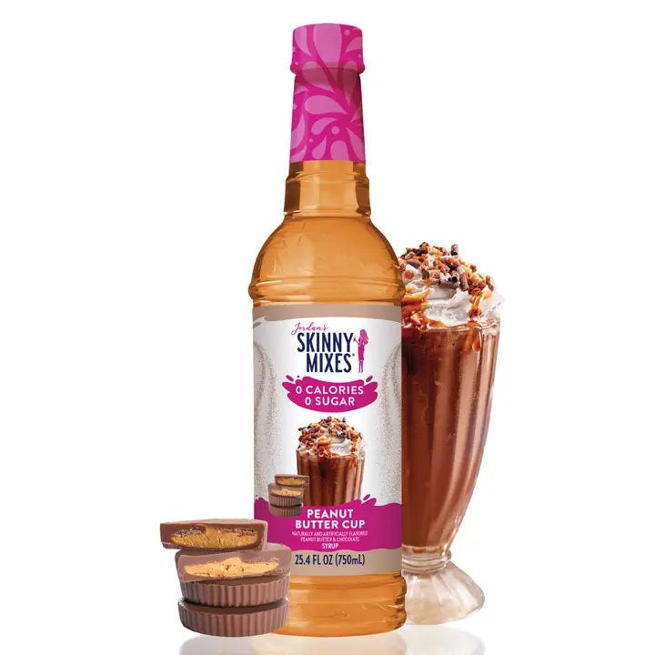 Jordan's Peanut Butter Cup Sugar Free Skinny Syrup