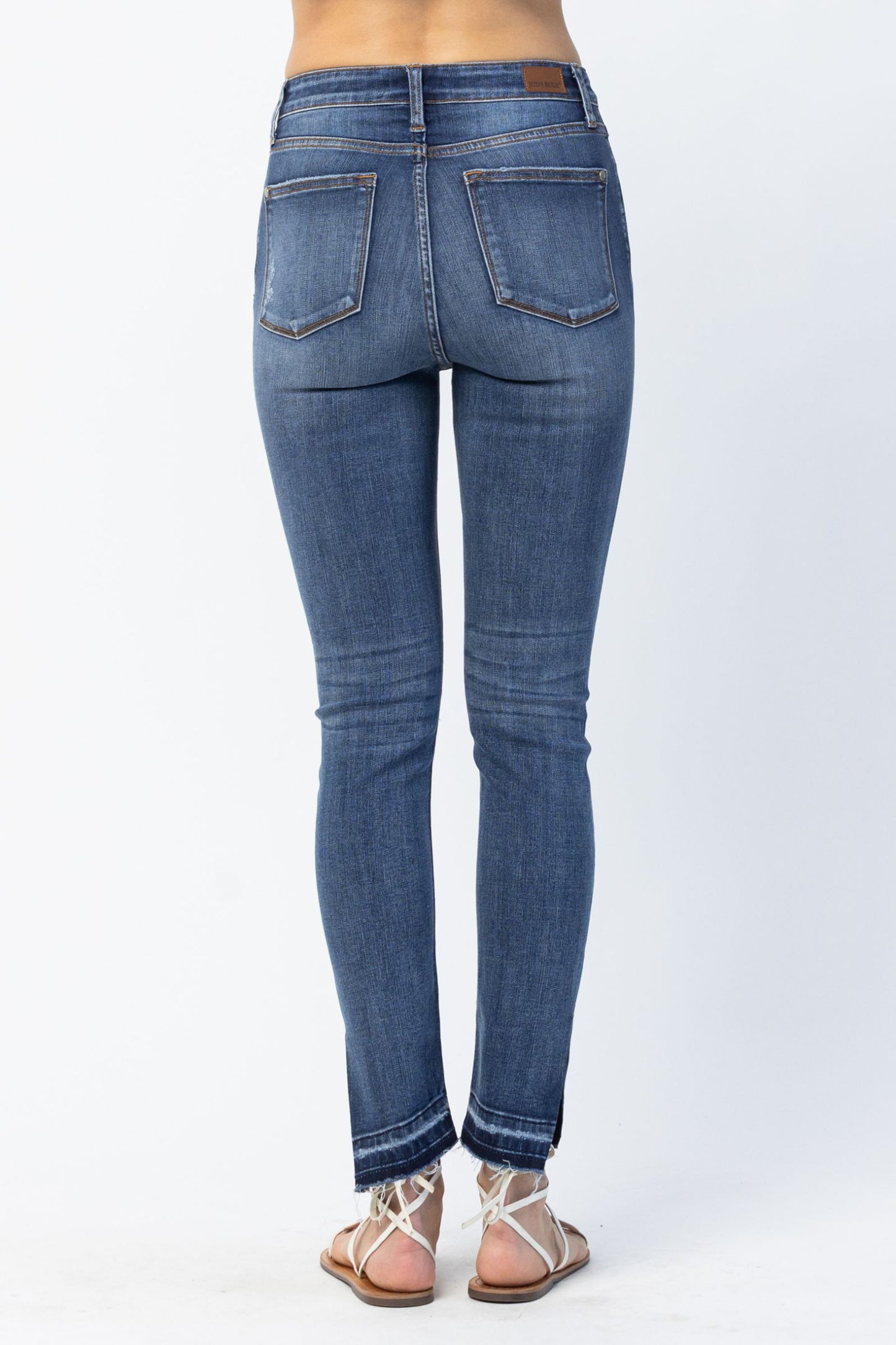 Judy Blue Skinny with Released Hem & Side Slit
