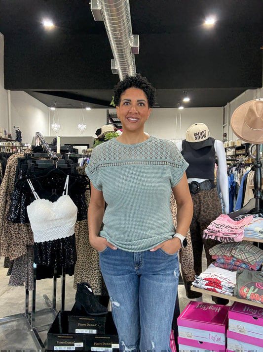 The Lace Patchwork Top