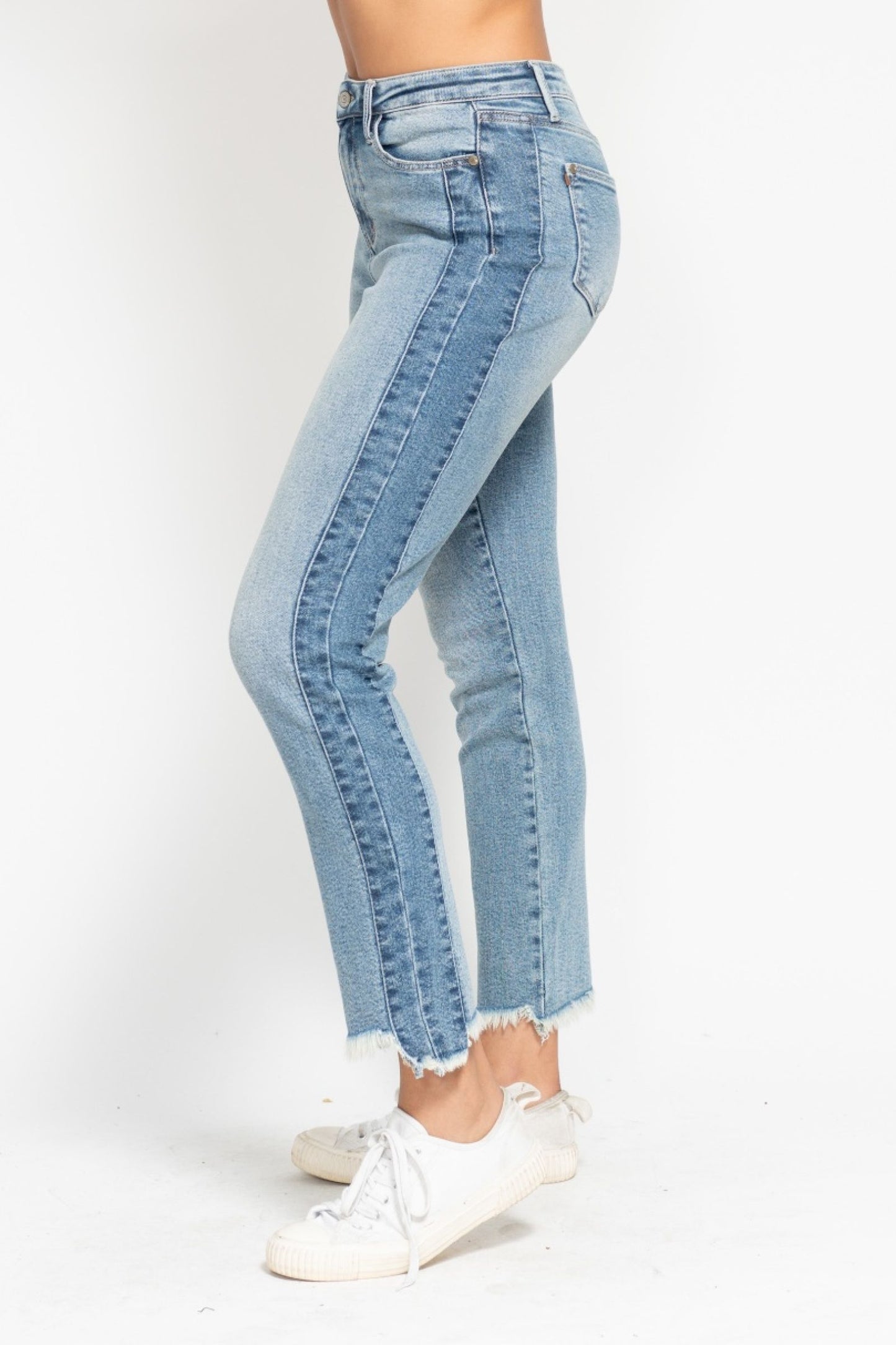 Judy Blue High Waist Vintage Wash Slim Fit Denim Jeans