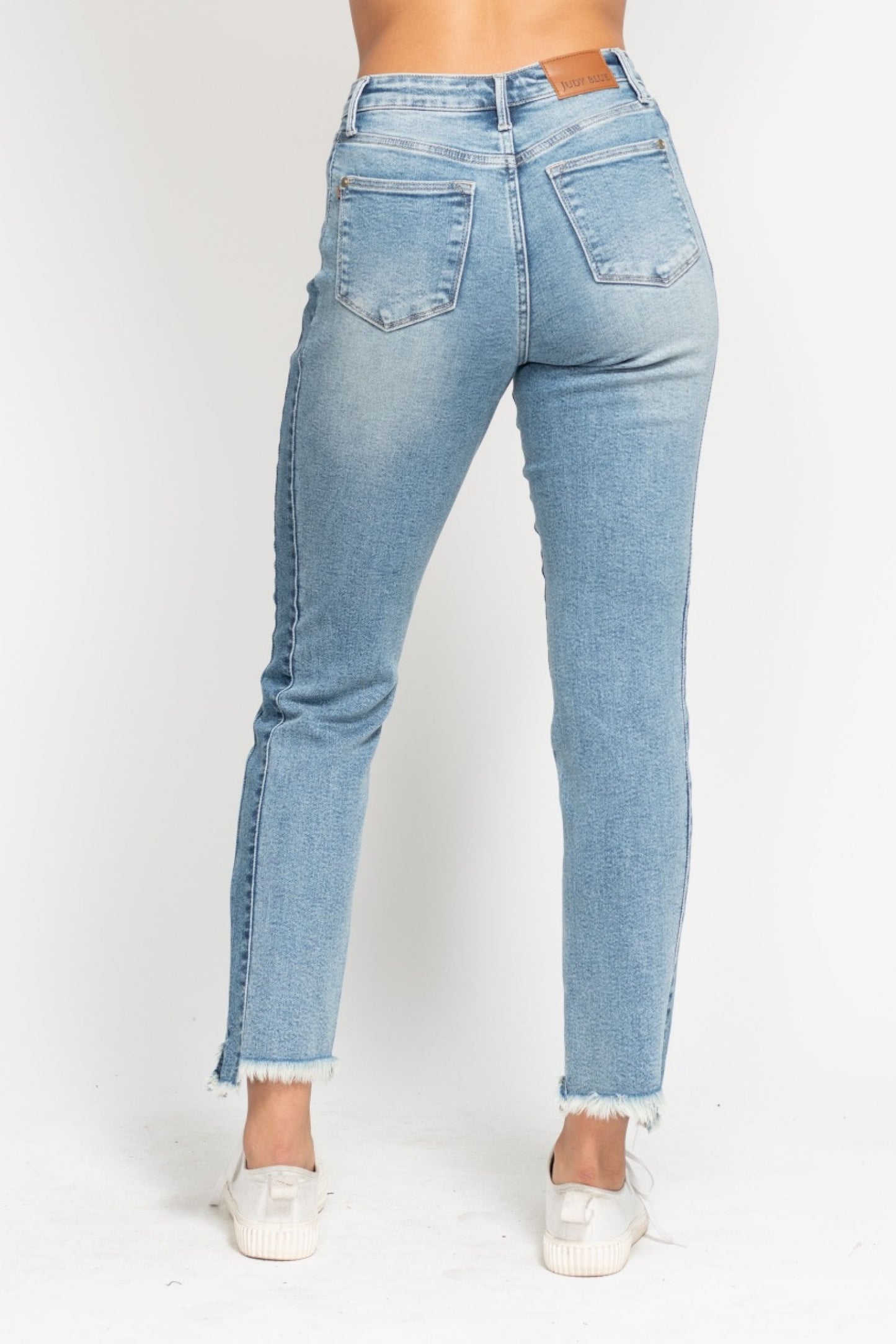 Judy Blue High Waist Vintage Wash Slim Fit Denim Jeans