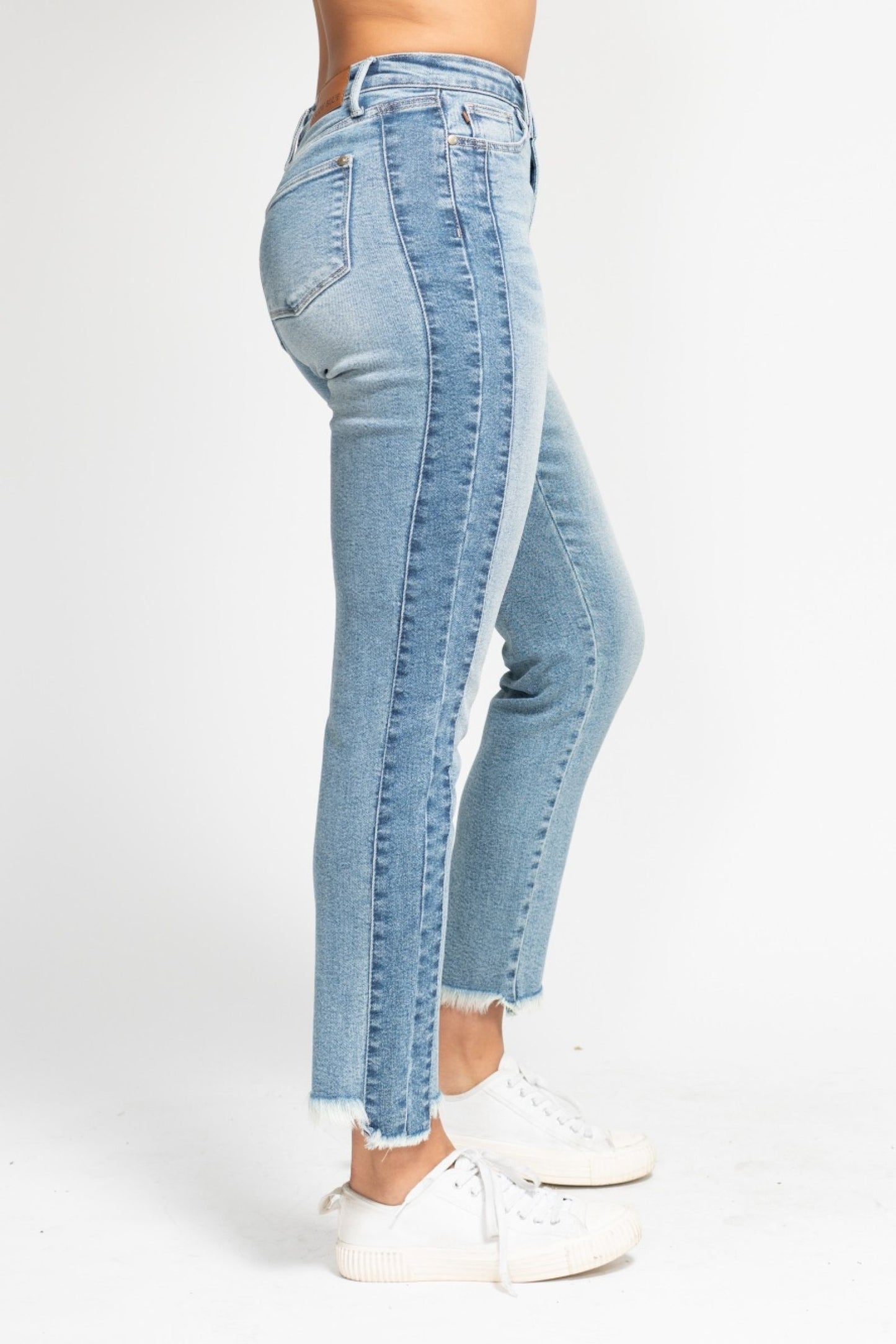 Judy Blue High Waist Vintage Wash Slim Fit Denim Jeans
