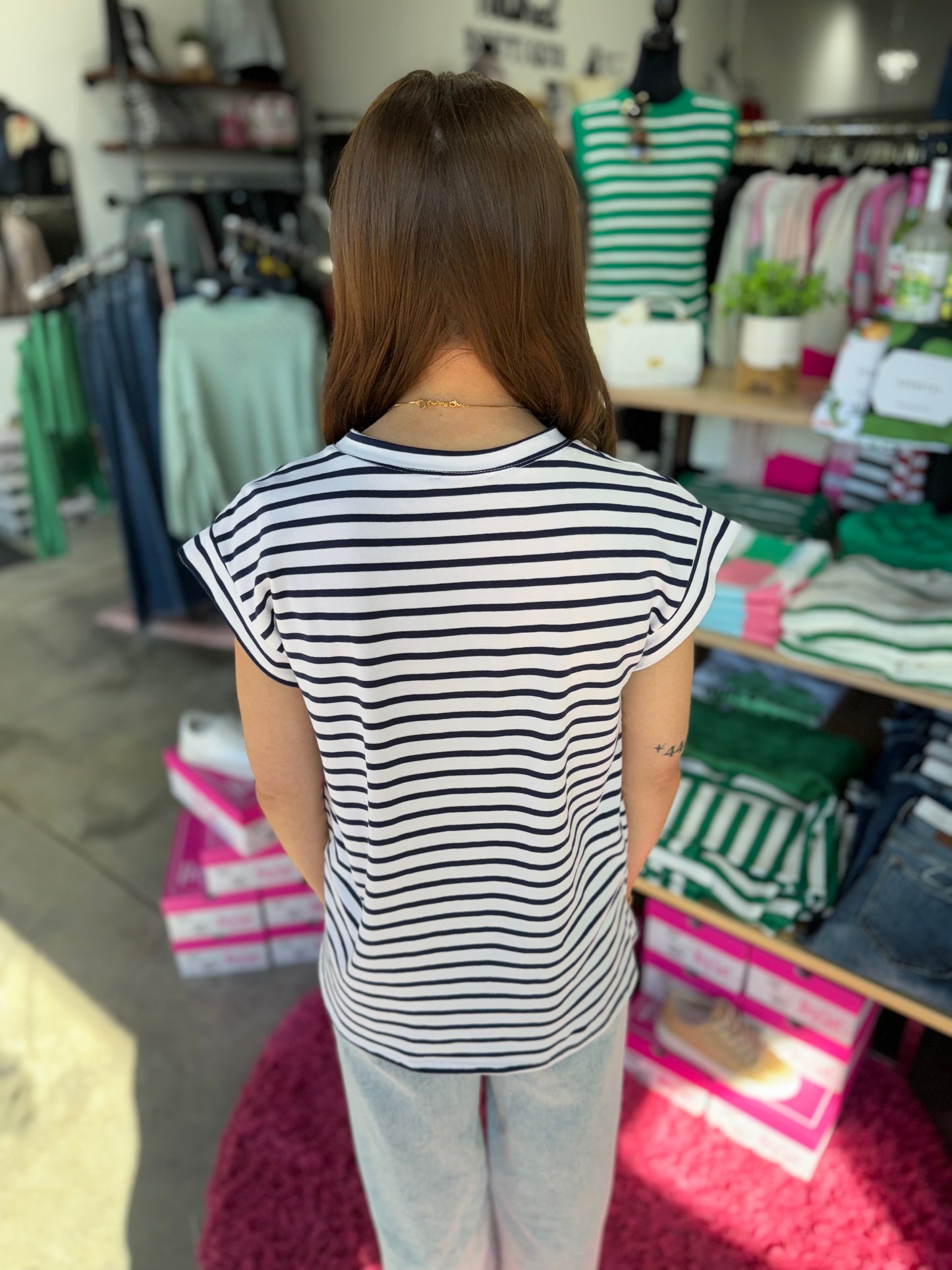 The Basic Striped Top