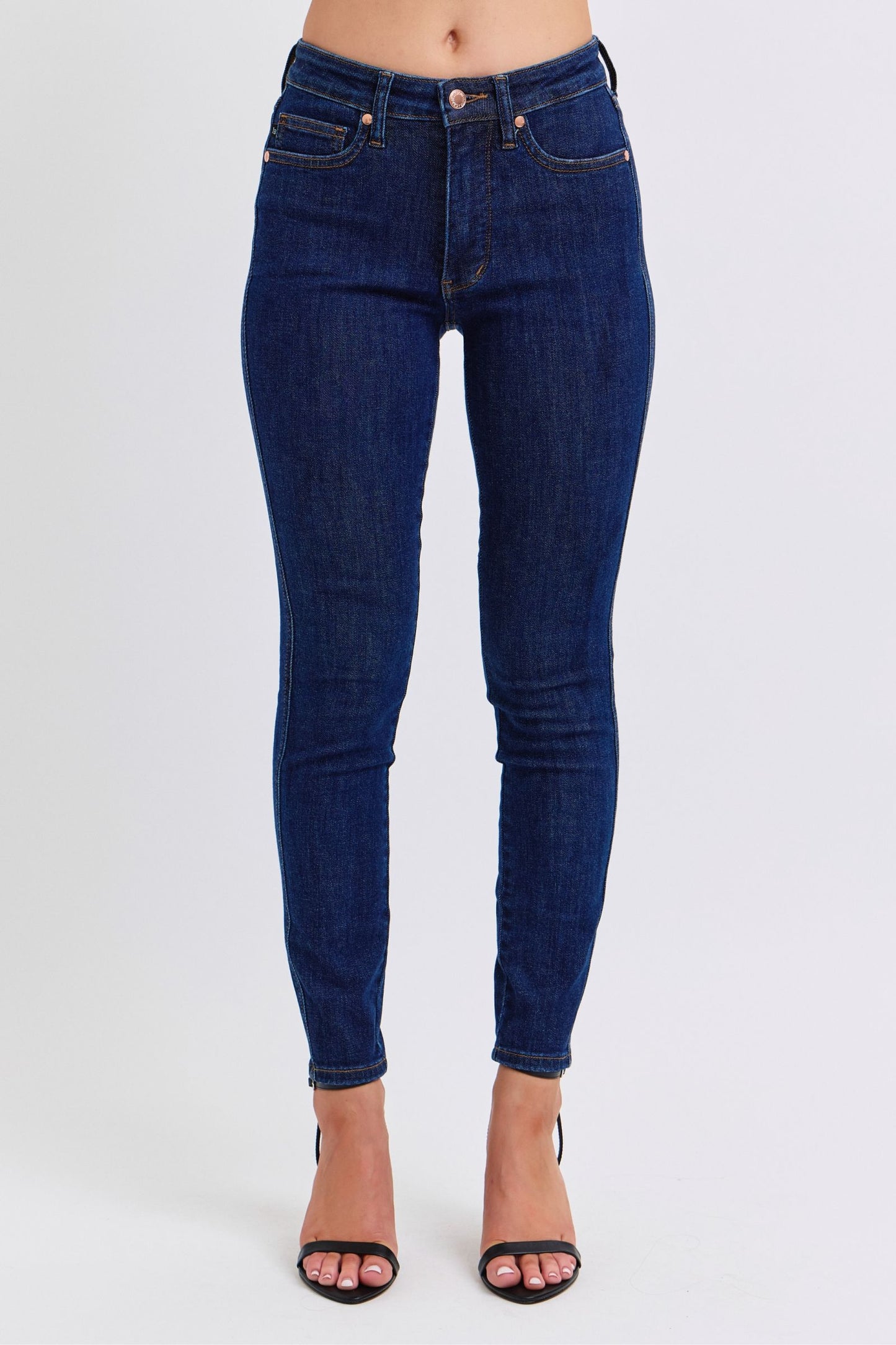 Judy Blue Mid Rise Tummy Control Skinny Jeans
