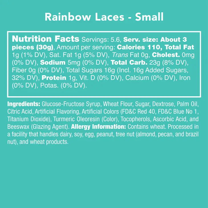 Candy Club Rainbow Laces