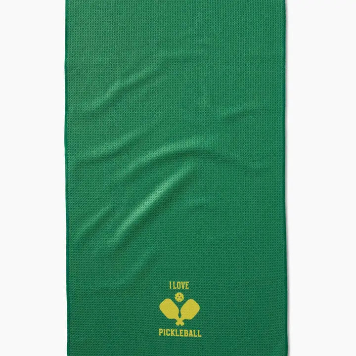 Geometry - I Love Pickleball Tea Towel