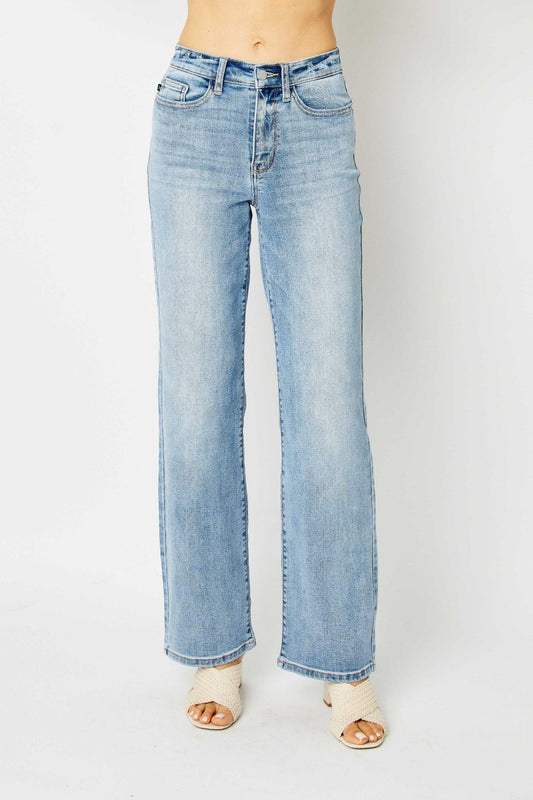 Judy Blue High Waist Straight Leg Jeans