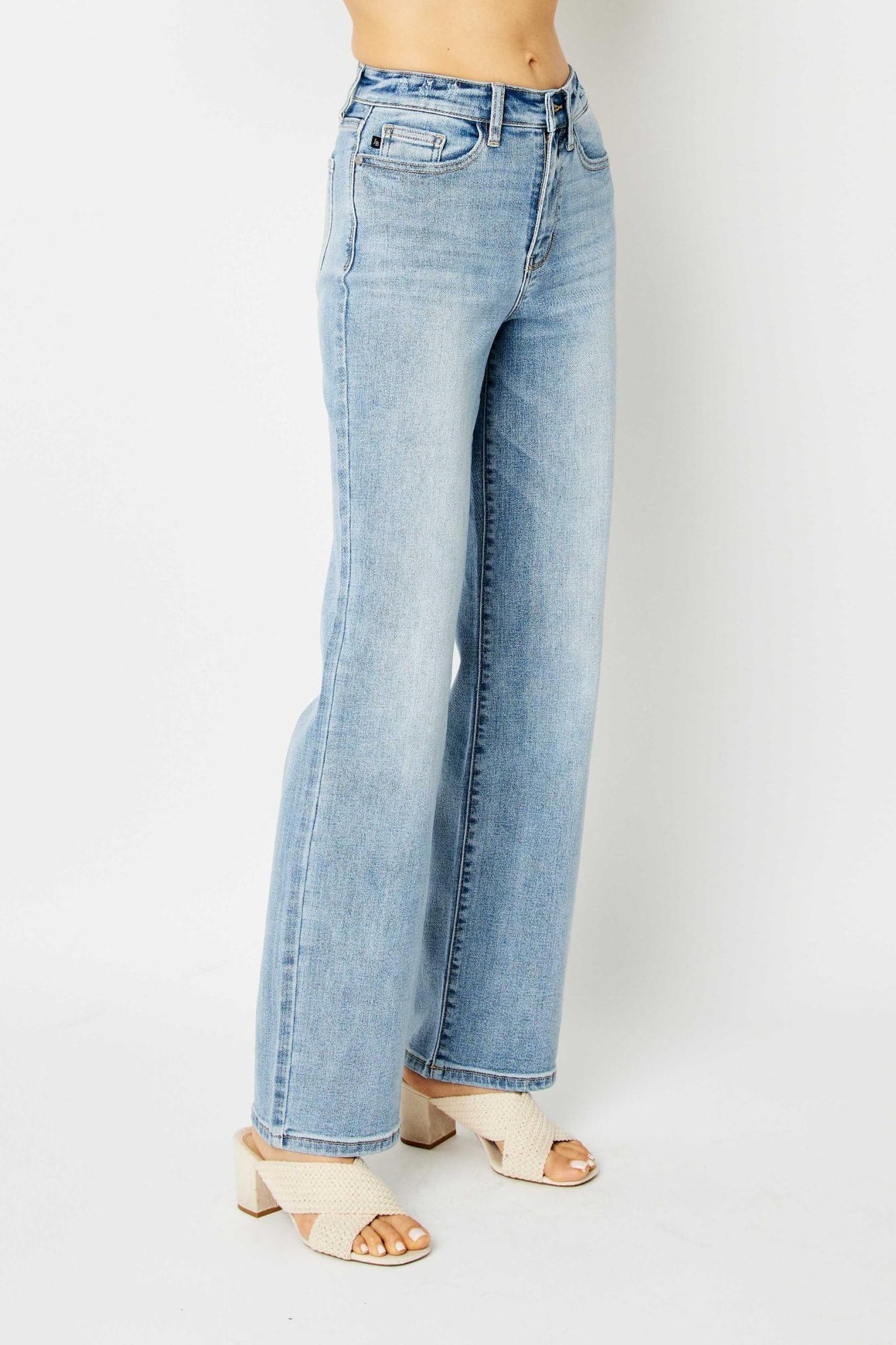 Judy Blue High Waist Straight Leg Jeans
