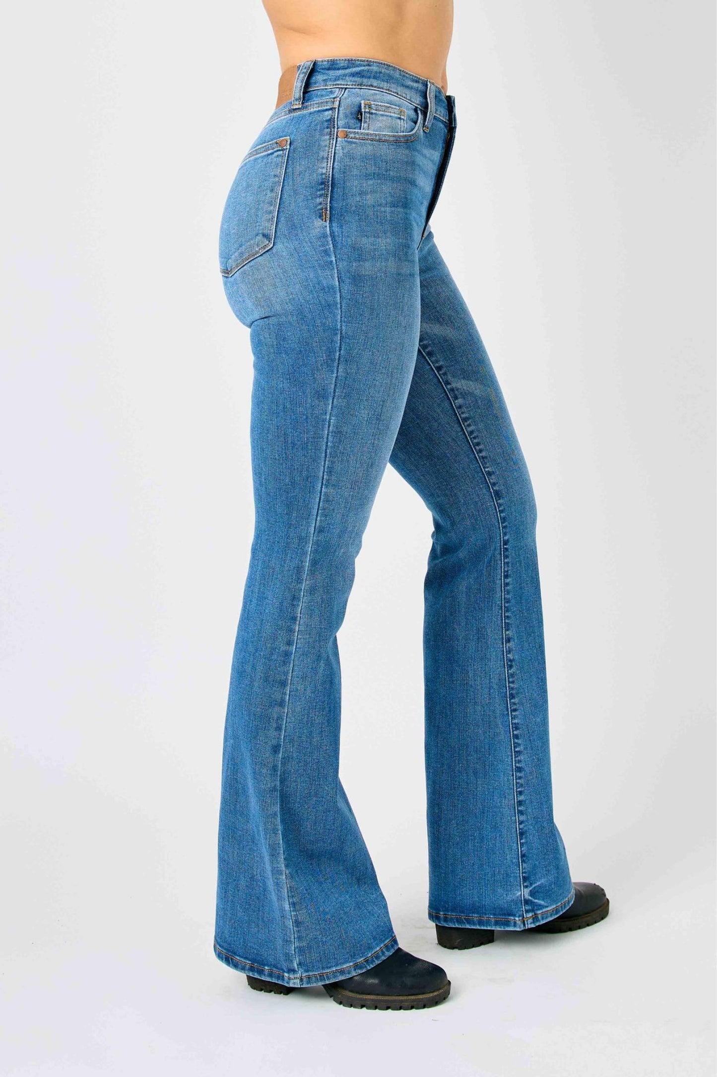 Judy Blue High Waist Classic Flare Denim Jeans
