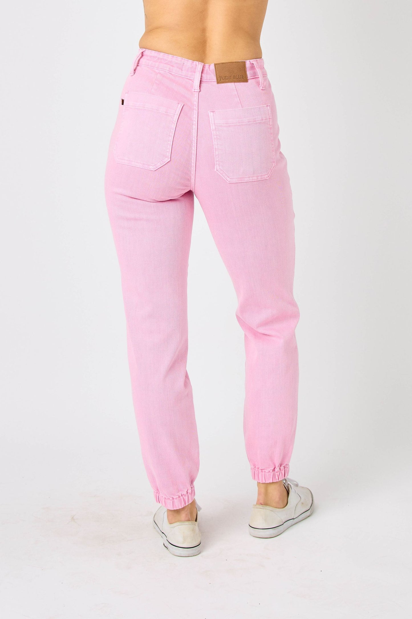 Judy Blue High Waist Light Pink Joggers