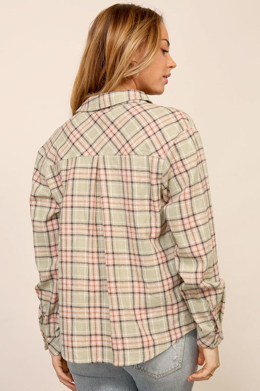 The Hendrix Plaid Top