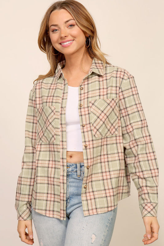 The Hendrix Plaid Top