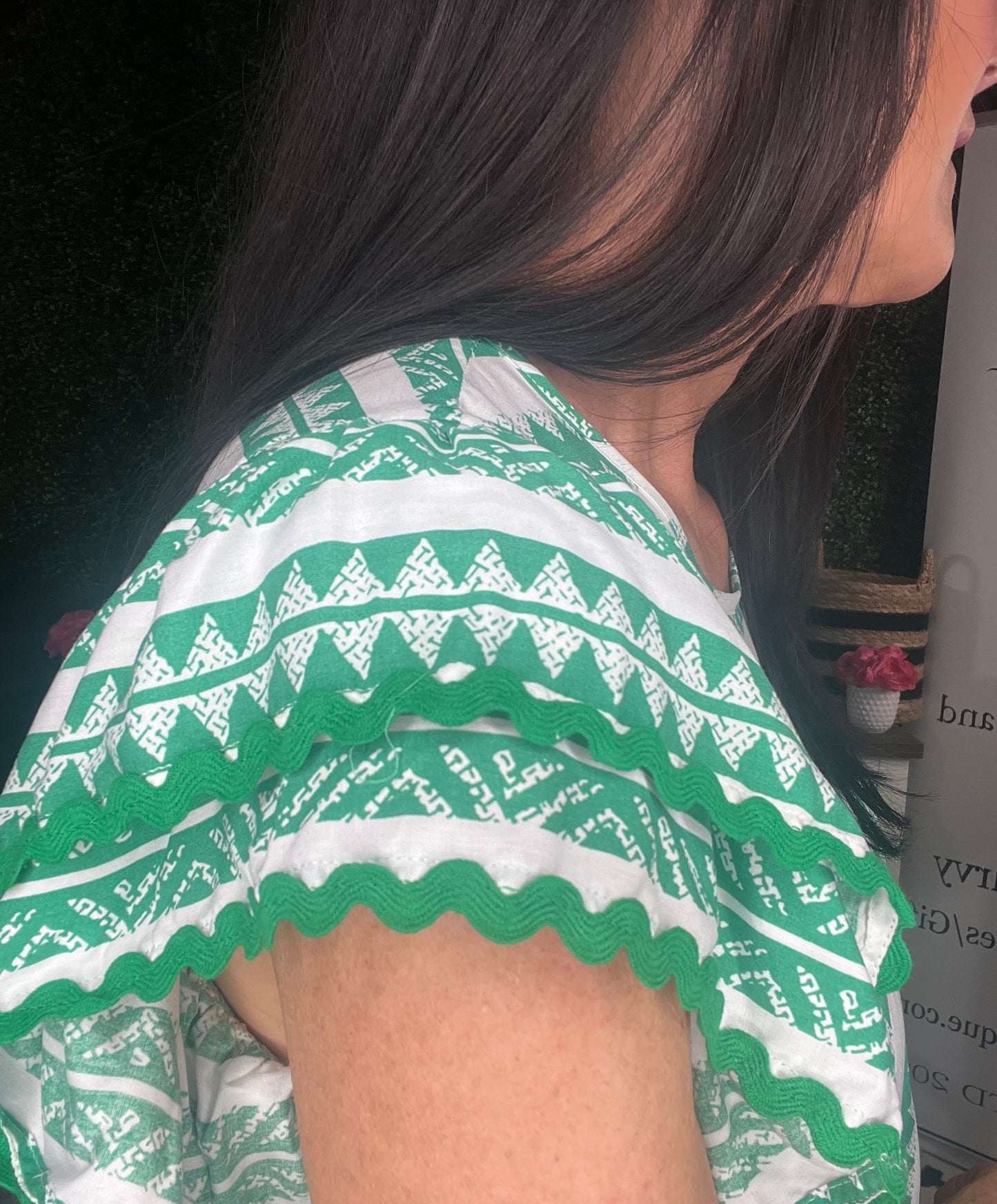 The Kelly Ruffle Top