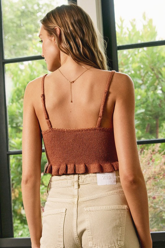 Knit Crop Top