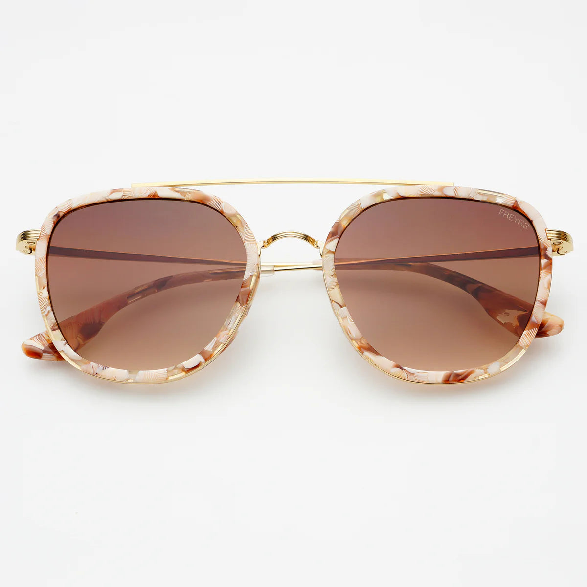 FREYRS Weston Acetate Round Sunglasses