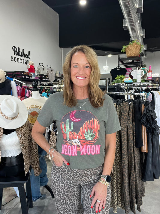 Neon Moon Graphic tee