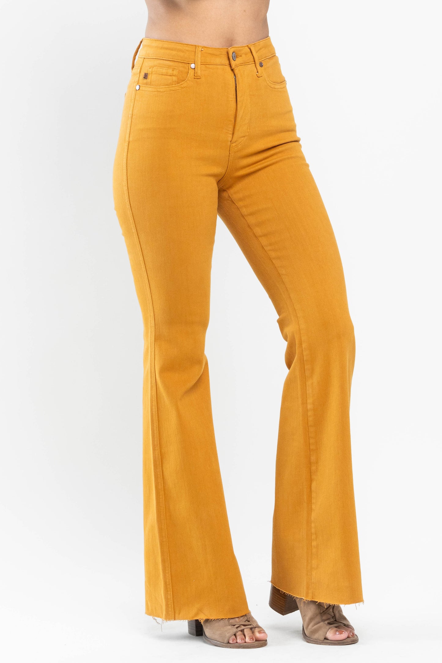 Judy Blue High Waist Tummy Control Flare Jeans