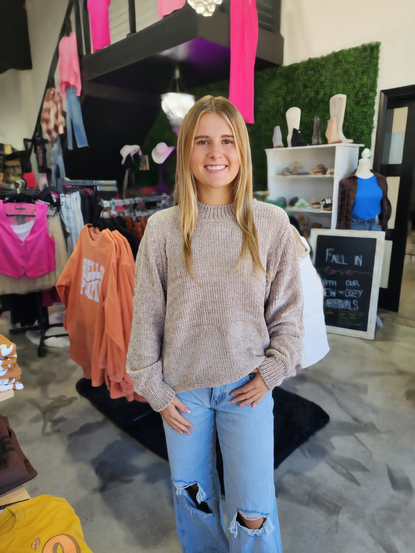 The Camilla Chenille Sweater