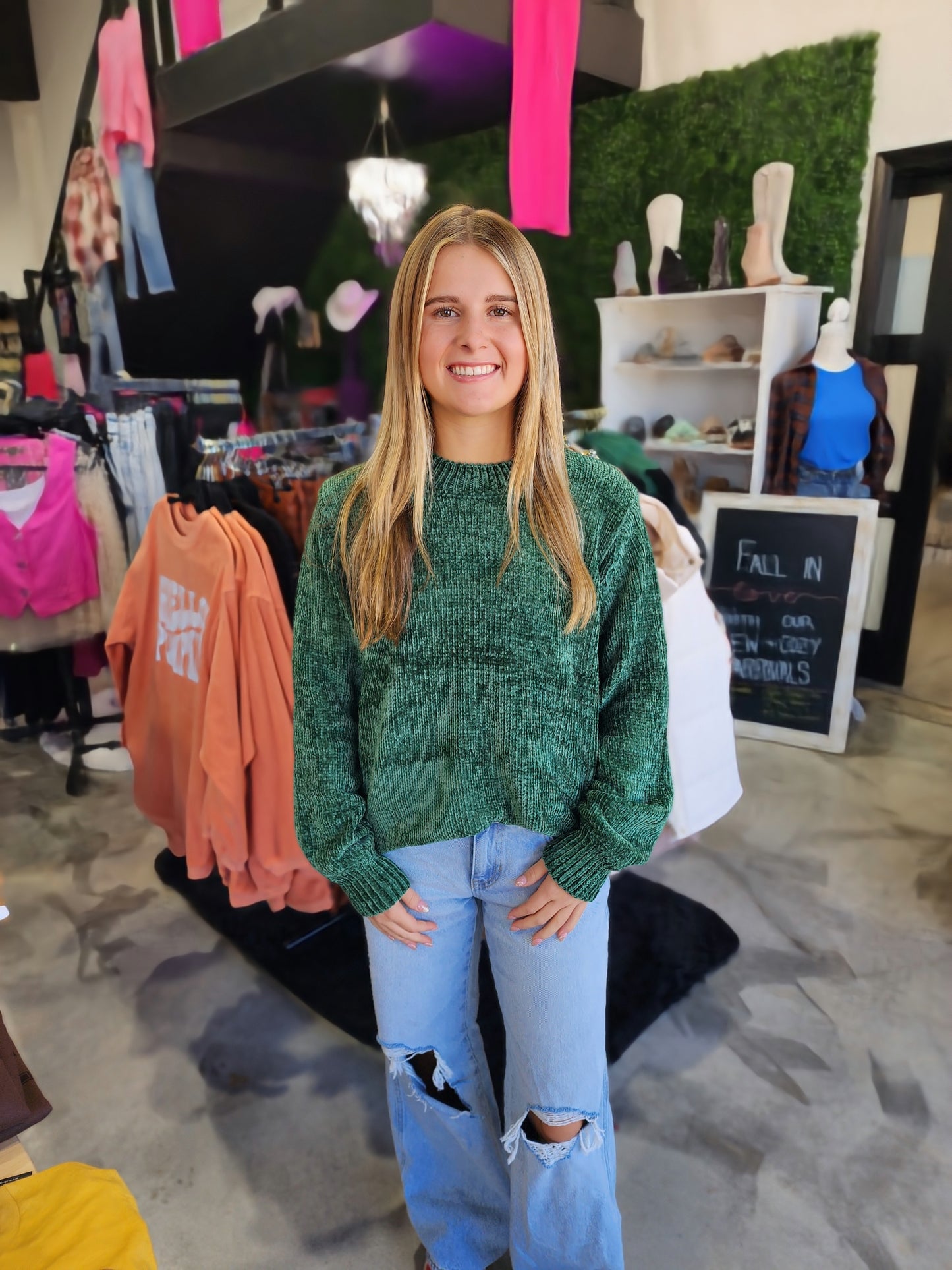 The Camilla Chenille Sweater