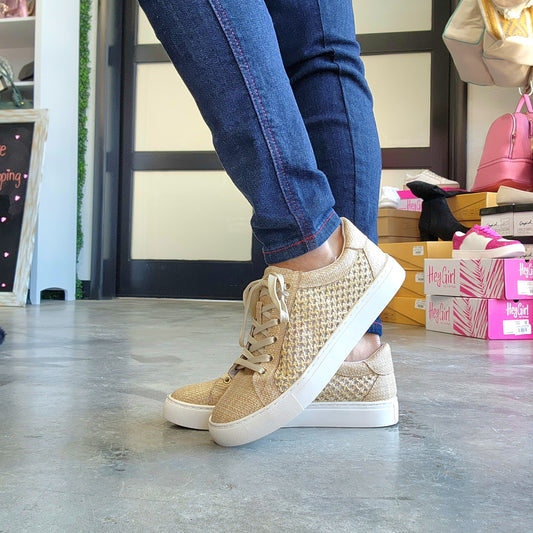 Corky's Natural Keep Scrolling Shoes