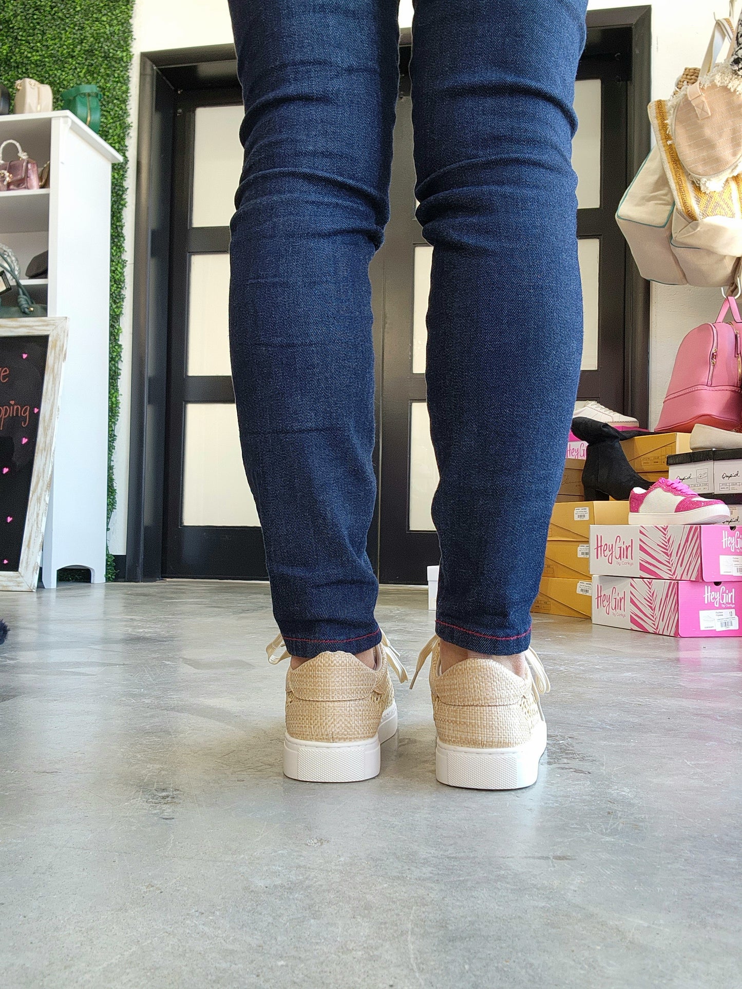 Corky's Natural Keep Scrolling Shoes