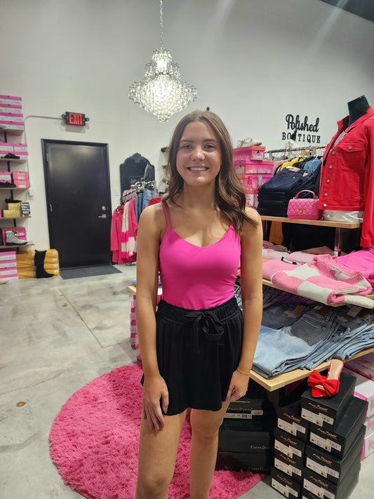 Butter Soft Sleeveless Adjustable Bodysuit