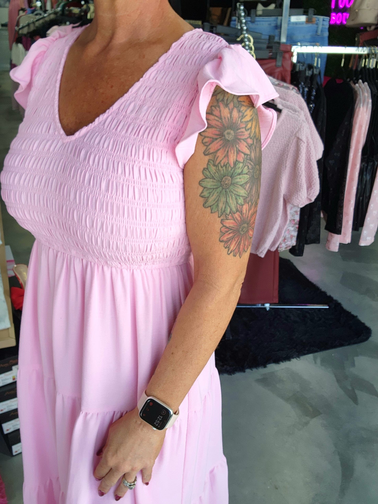 The Blush Breeze Dress