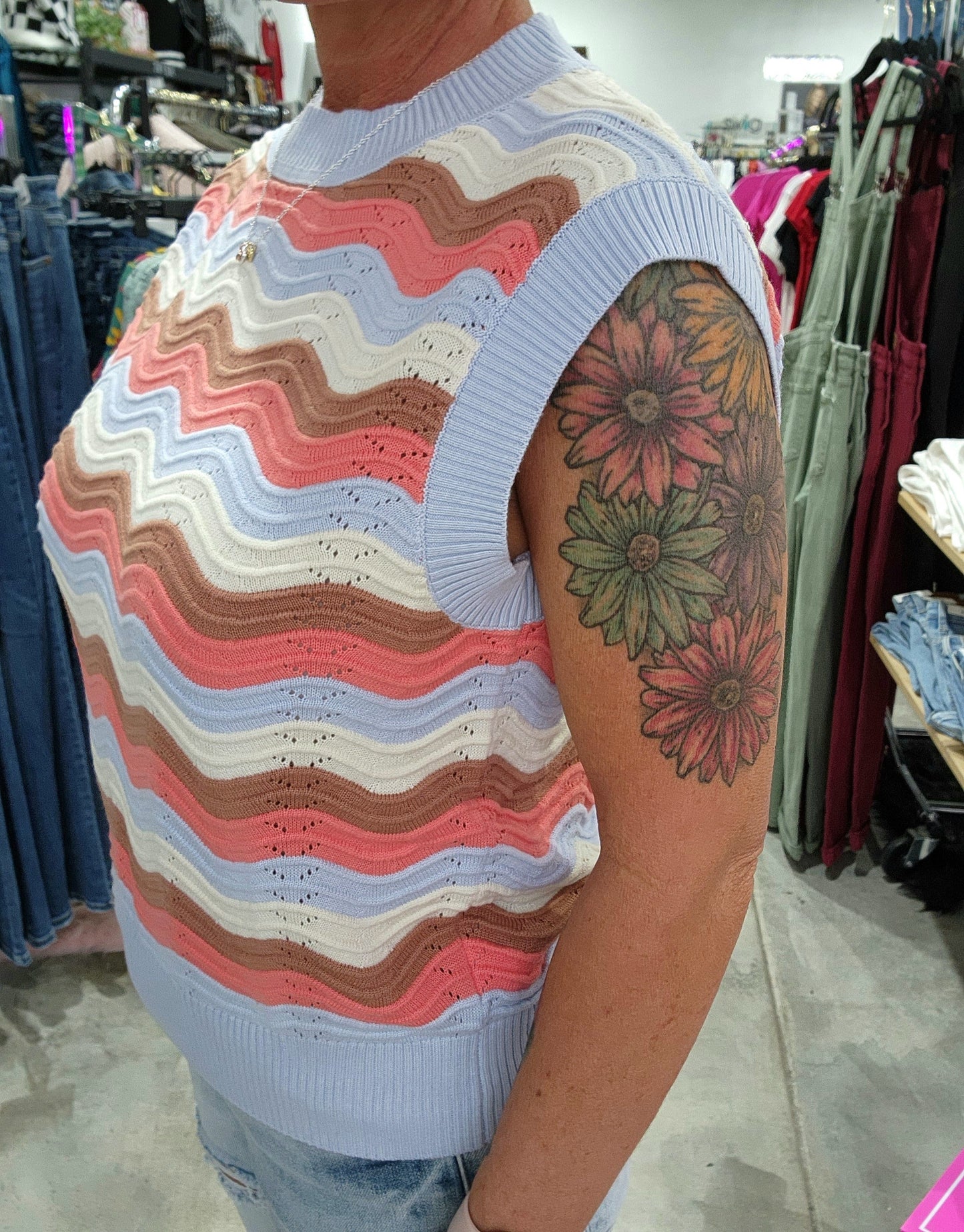 The Not-So-Basic Sleeveless Sweater