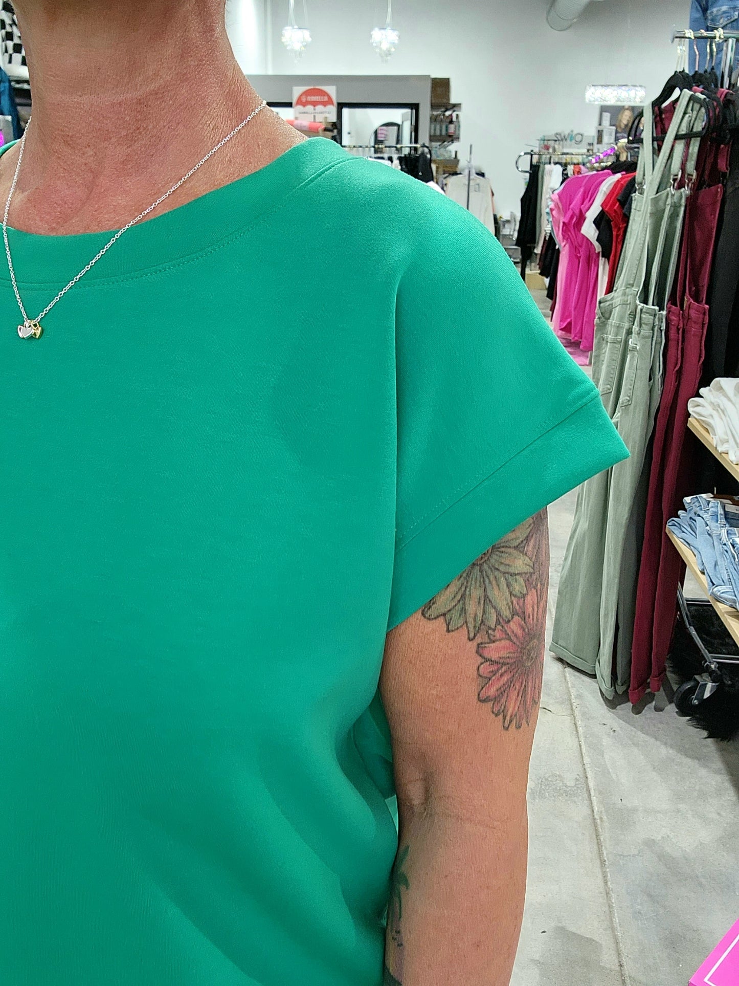 Scuba Short Sleeve Sweatshirt