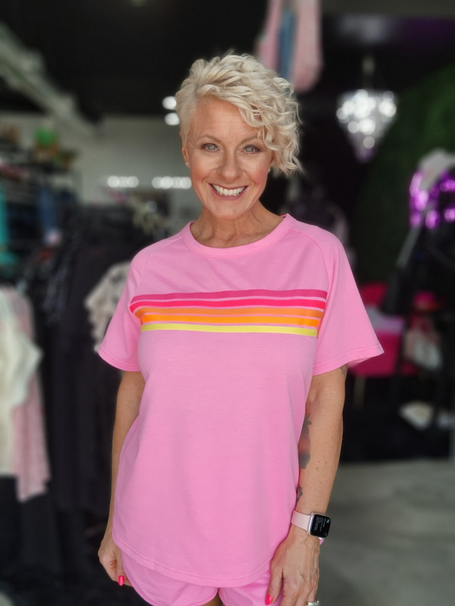 Vivid Vibes Short Sleeve Top