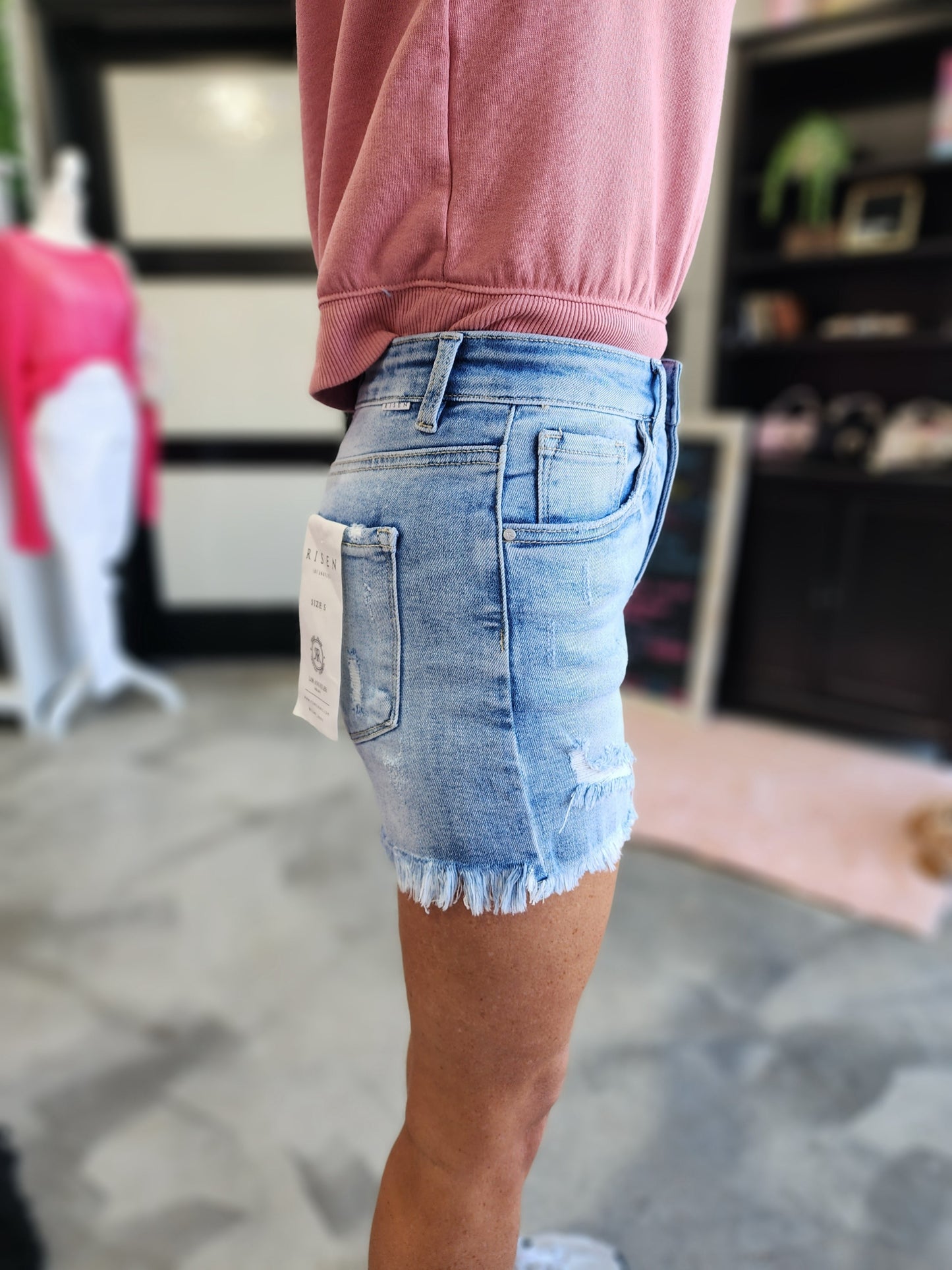 Risen High Rise Shorts