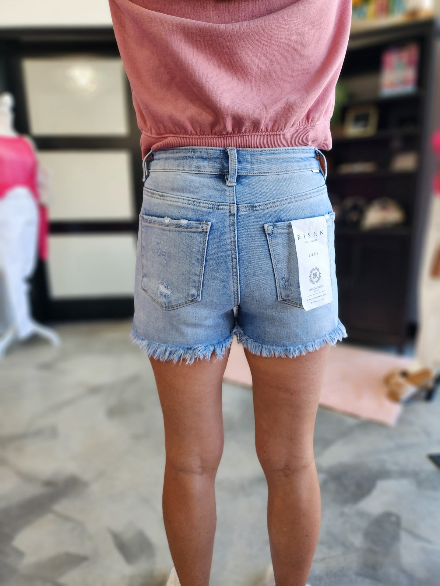 Risen High Rise Shorts