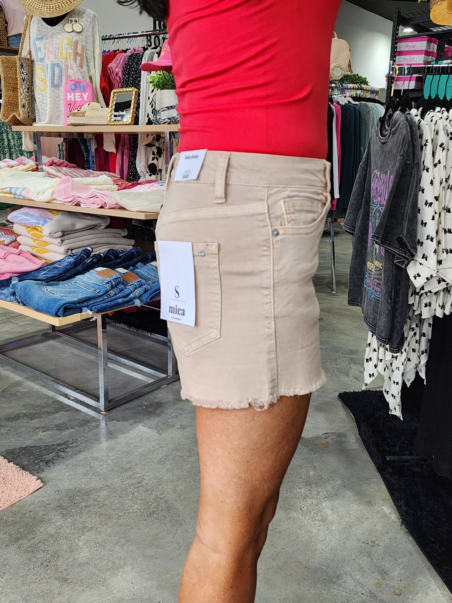 Mica High Rise Vintage Shorts