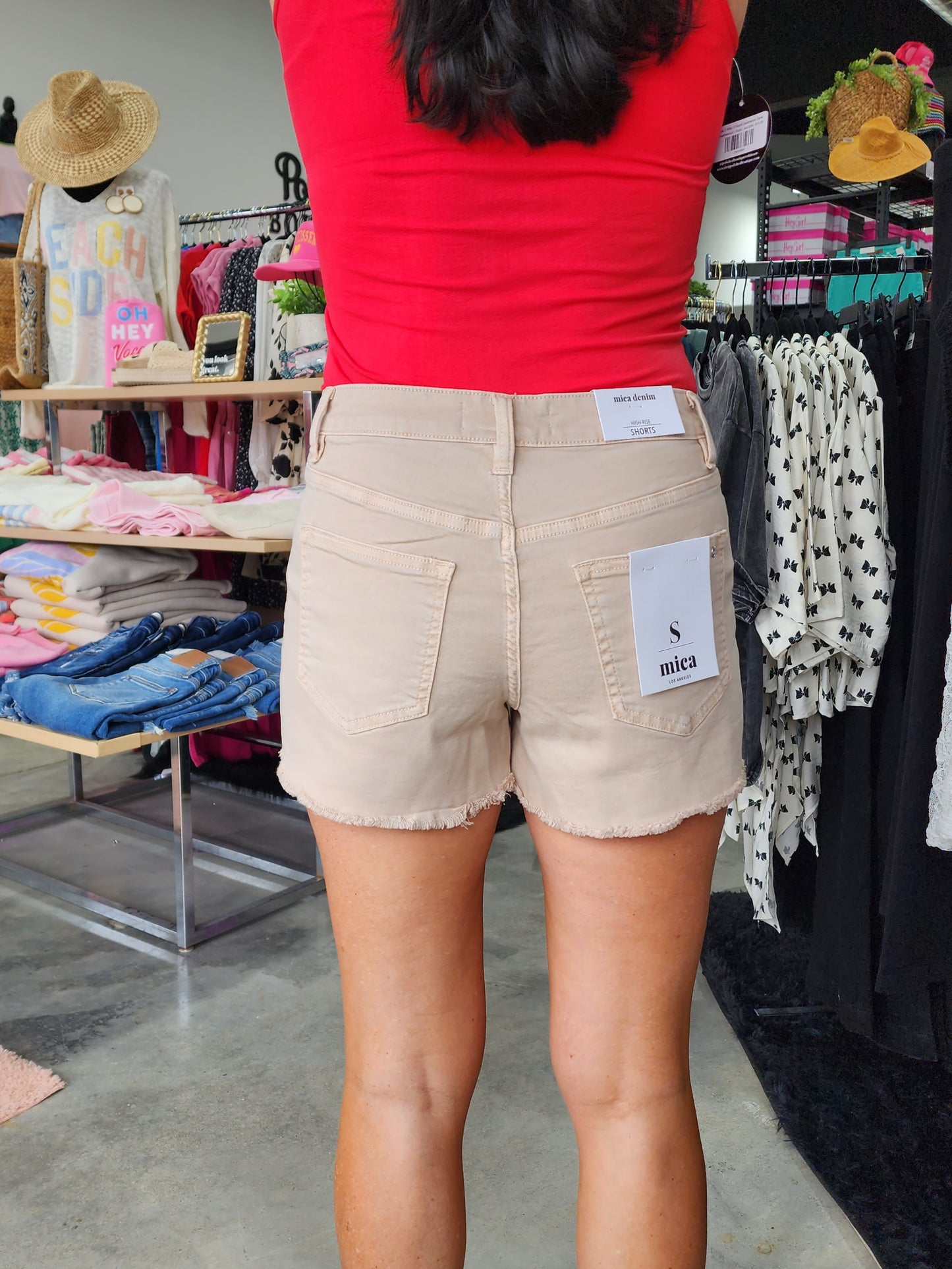 Mica High Rise Vintage Shorts