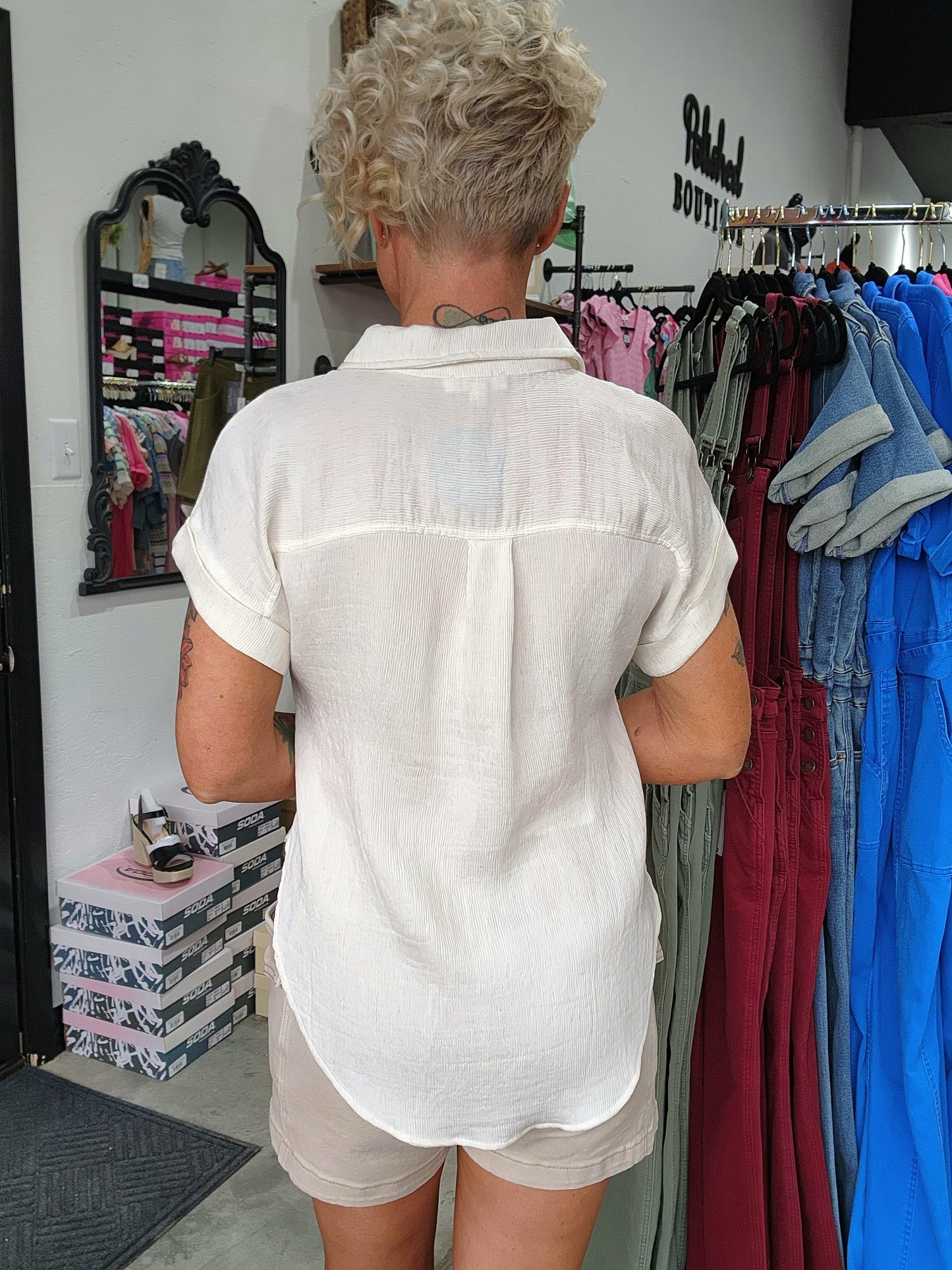 The Cuff Sleeve Emma Top