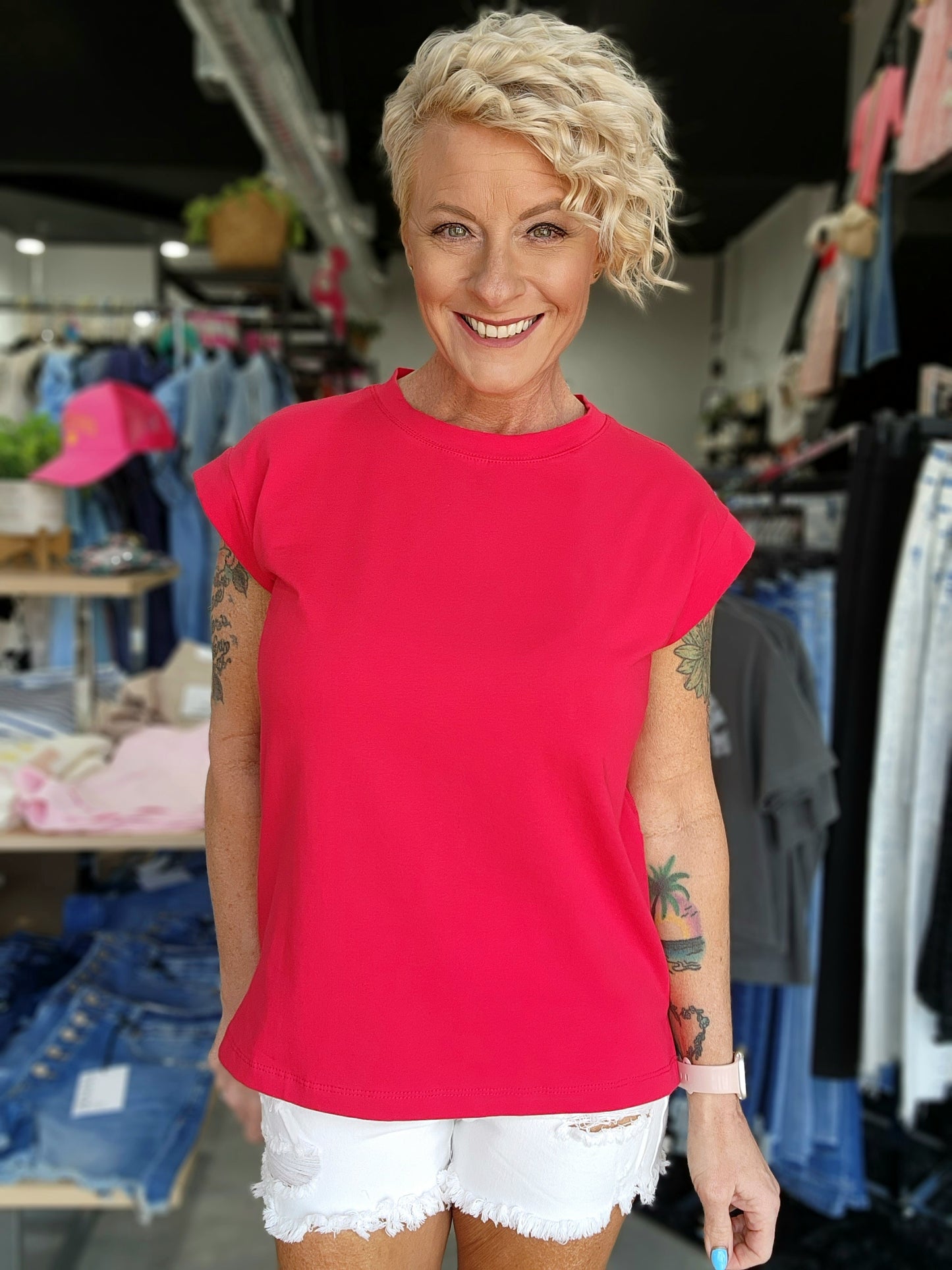The Kira Short Sleeve Top