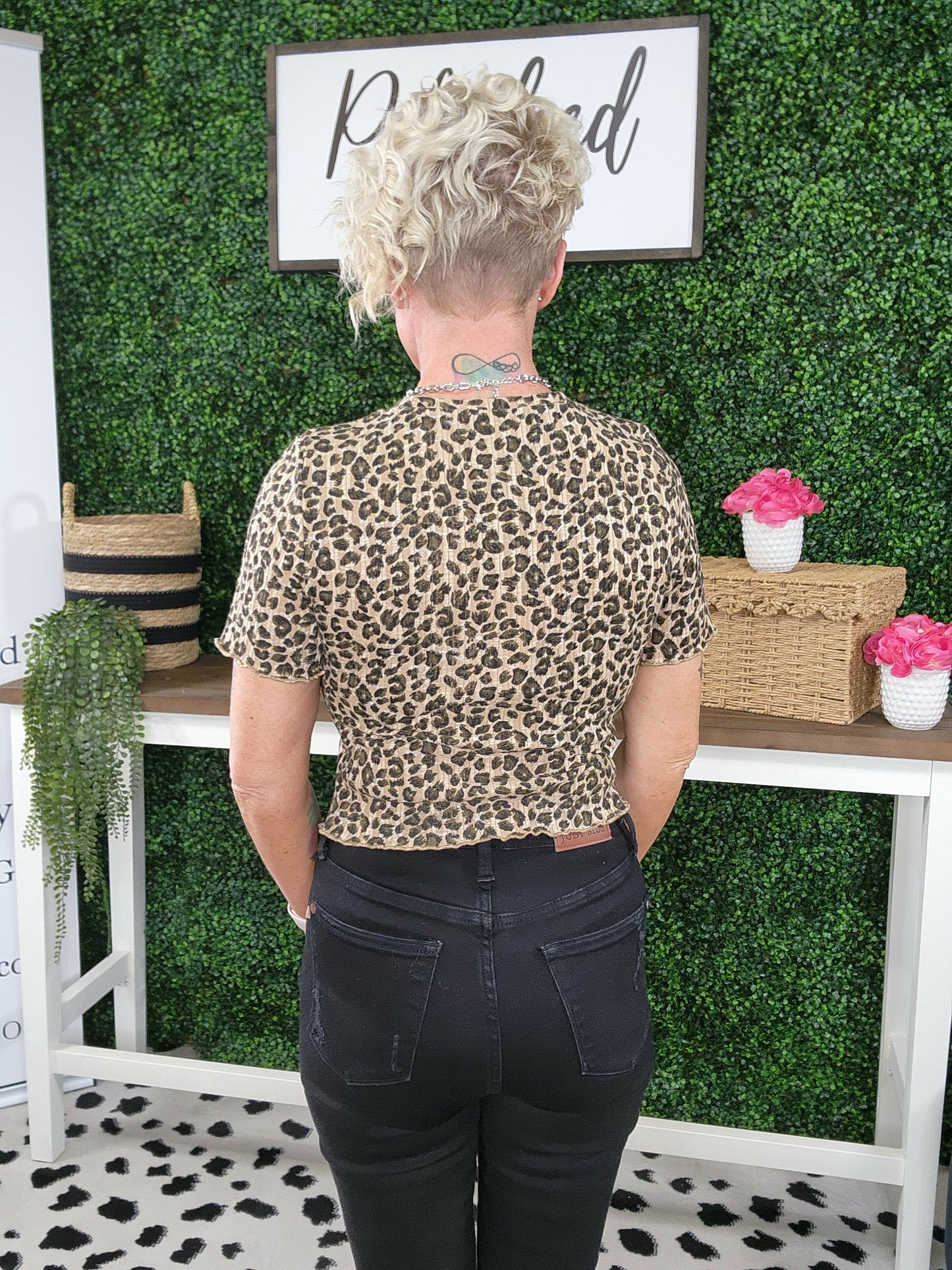 The Leopard Lure Top