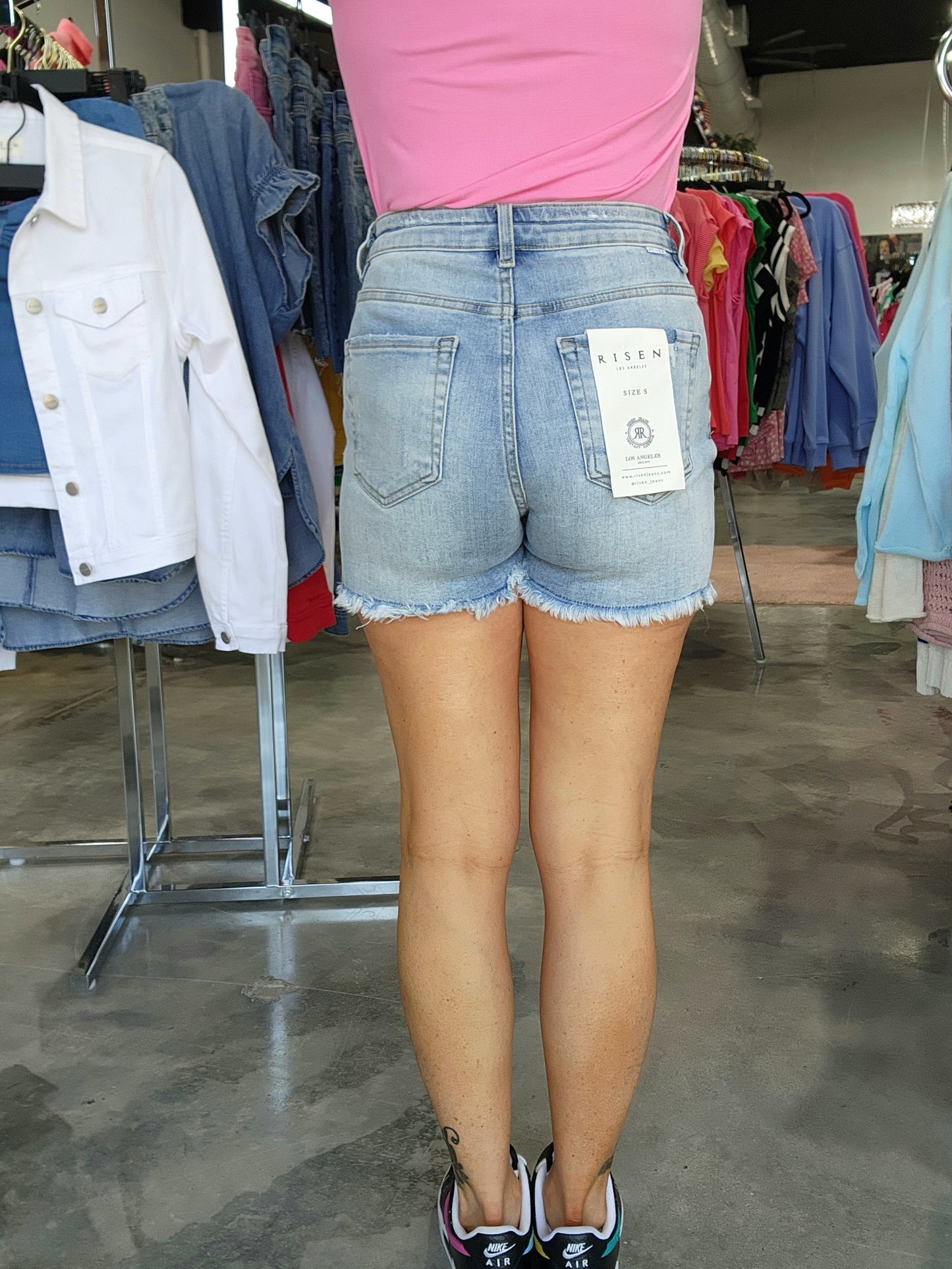 Risen High Rise Shorts