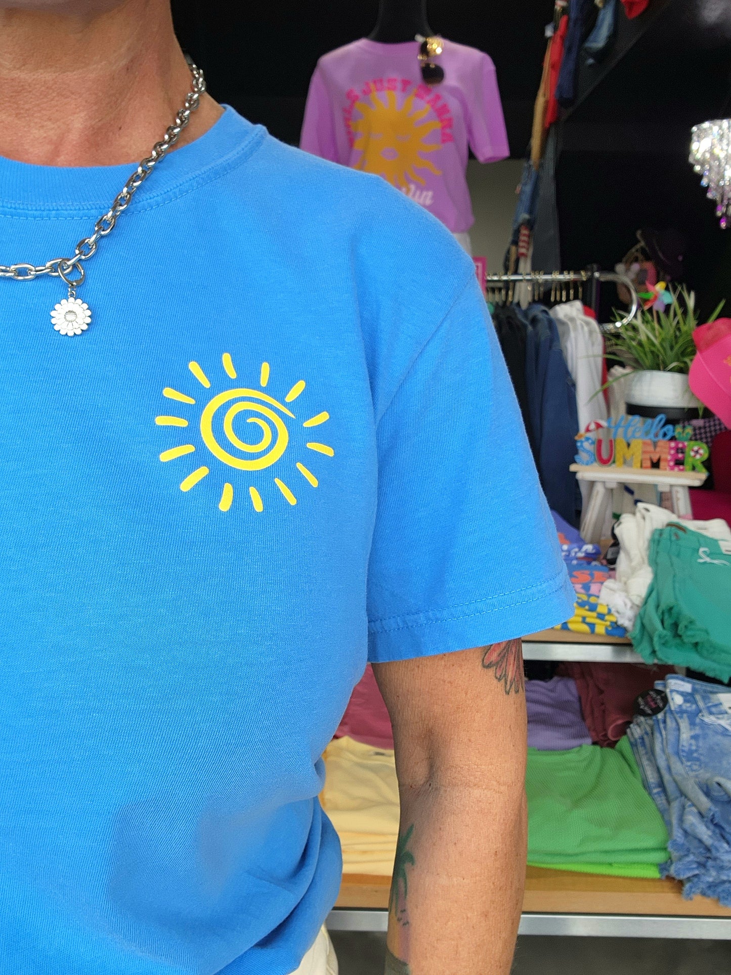 Sun Repeat Graphic Tee