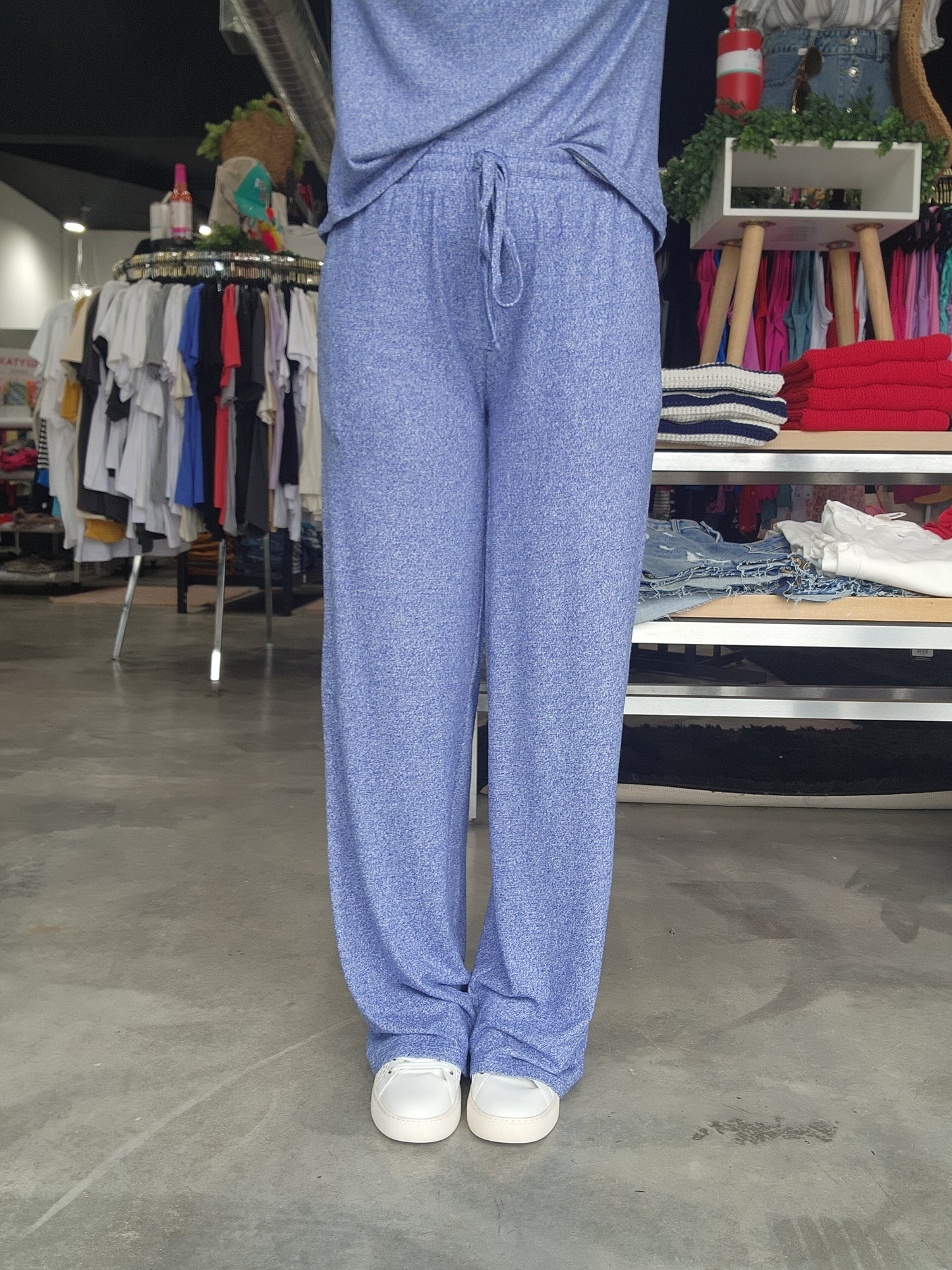 Zenana Soft Long Sleeve Tee & Pants Set