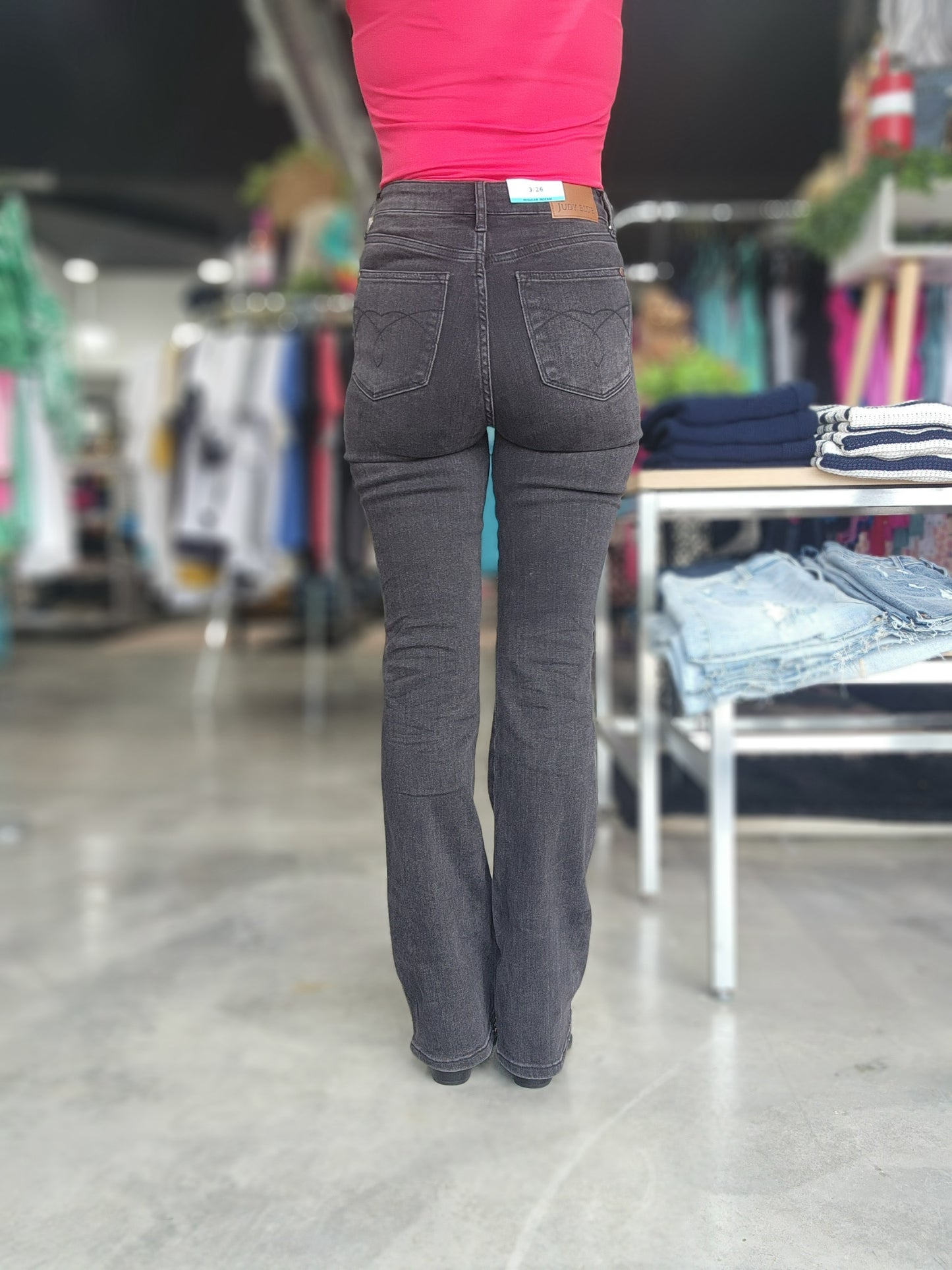 Judy Blue HW Tummy Control Black Bootcut