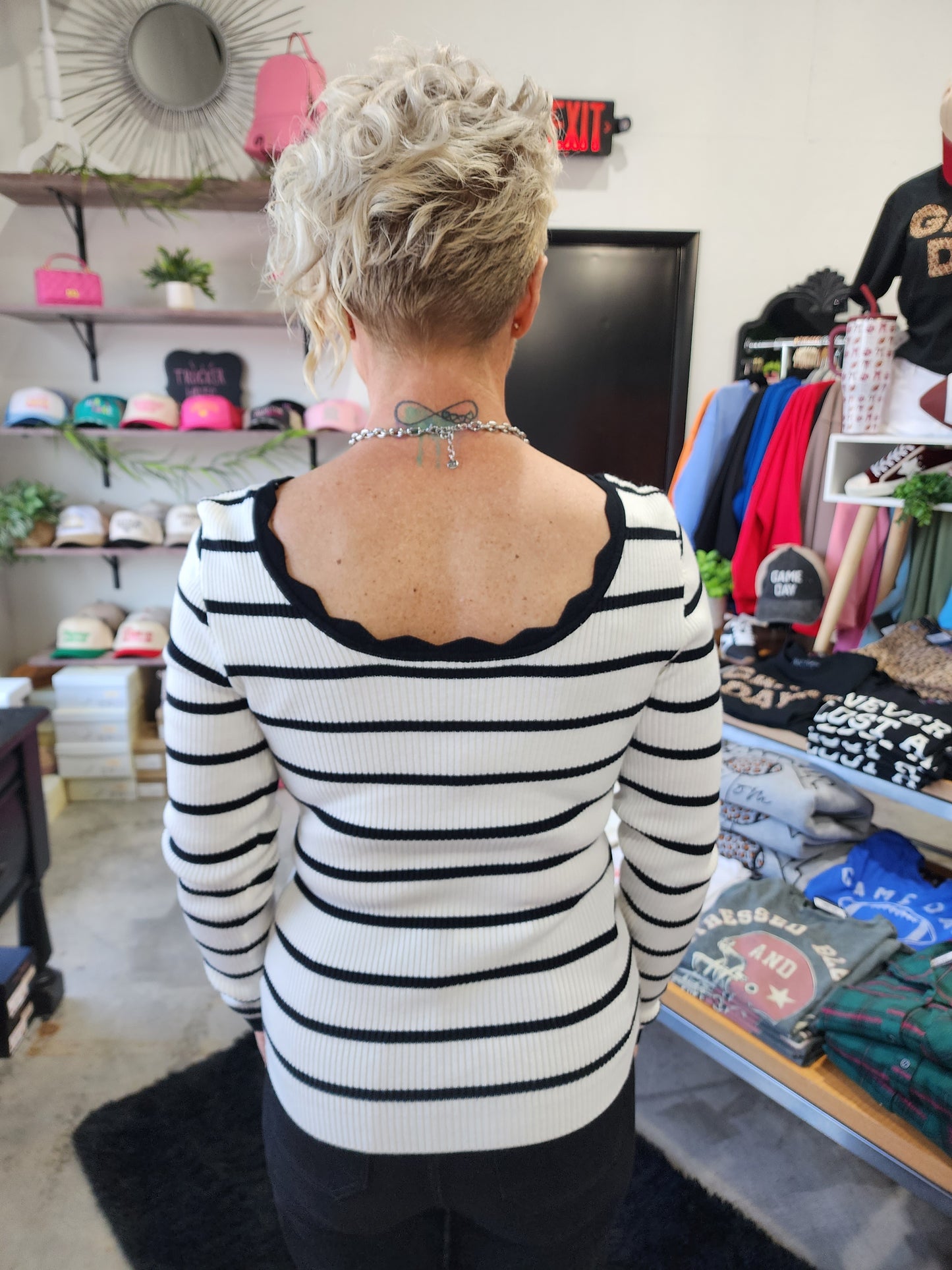 The Stripe Edition Top