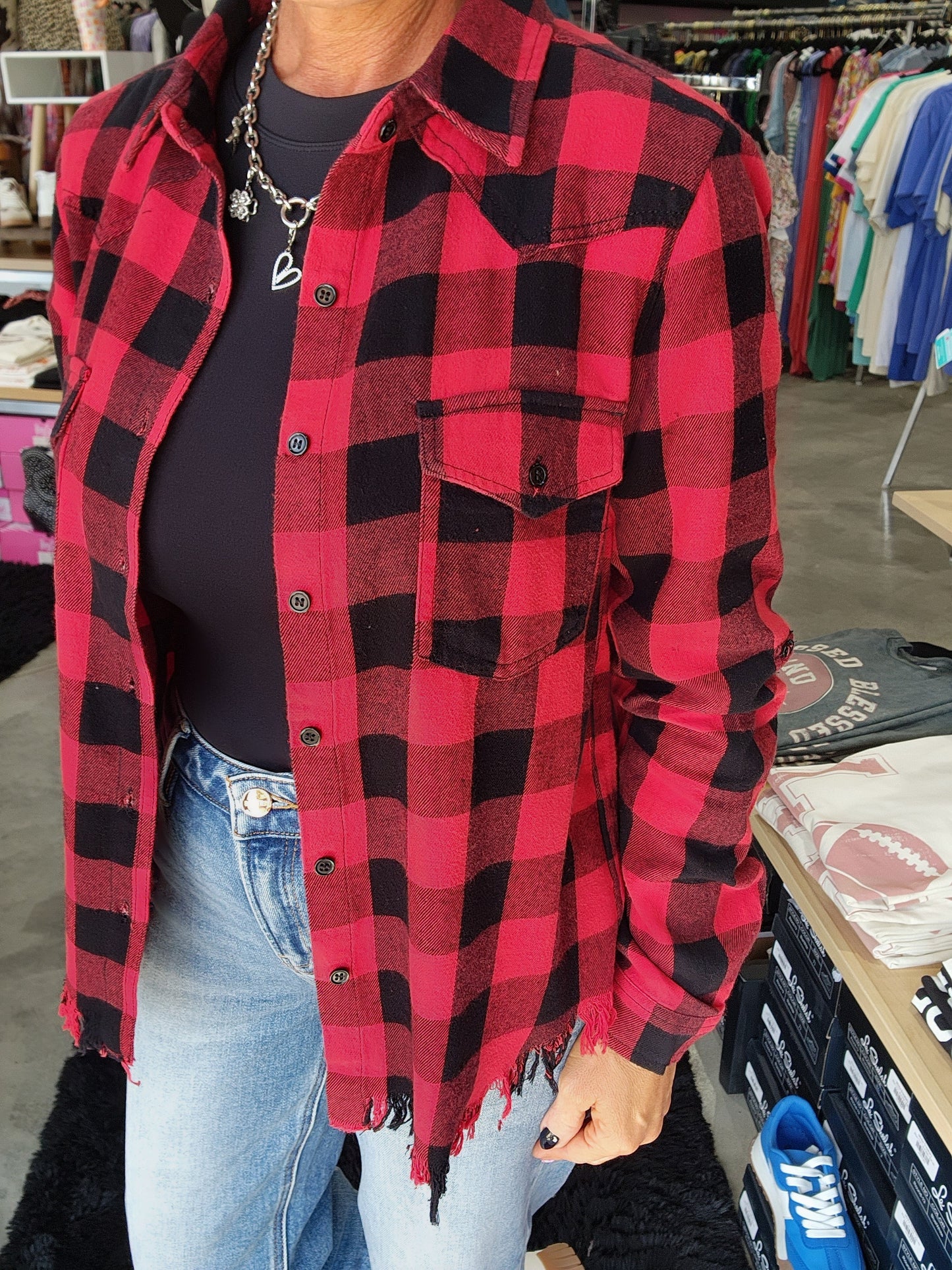 The Raw Edge Flannel