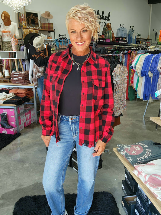 The Raw Edge Flannel