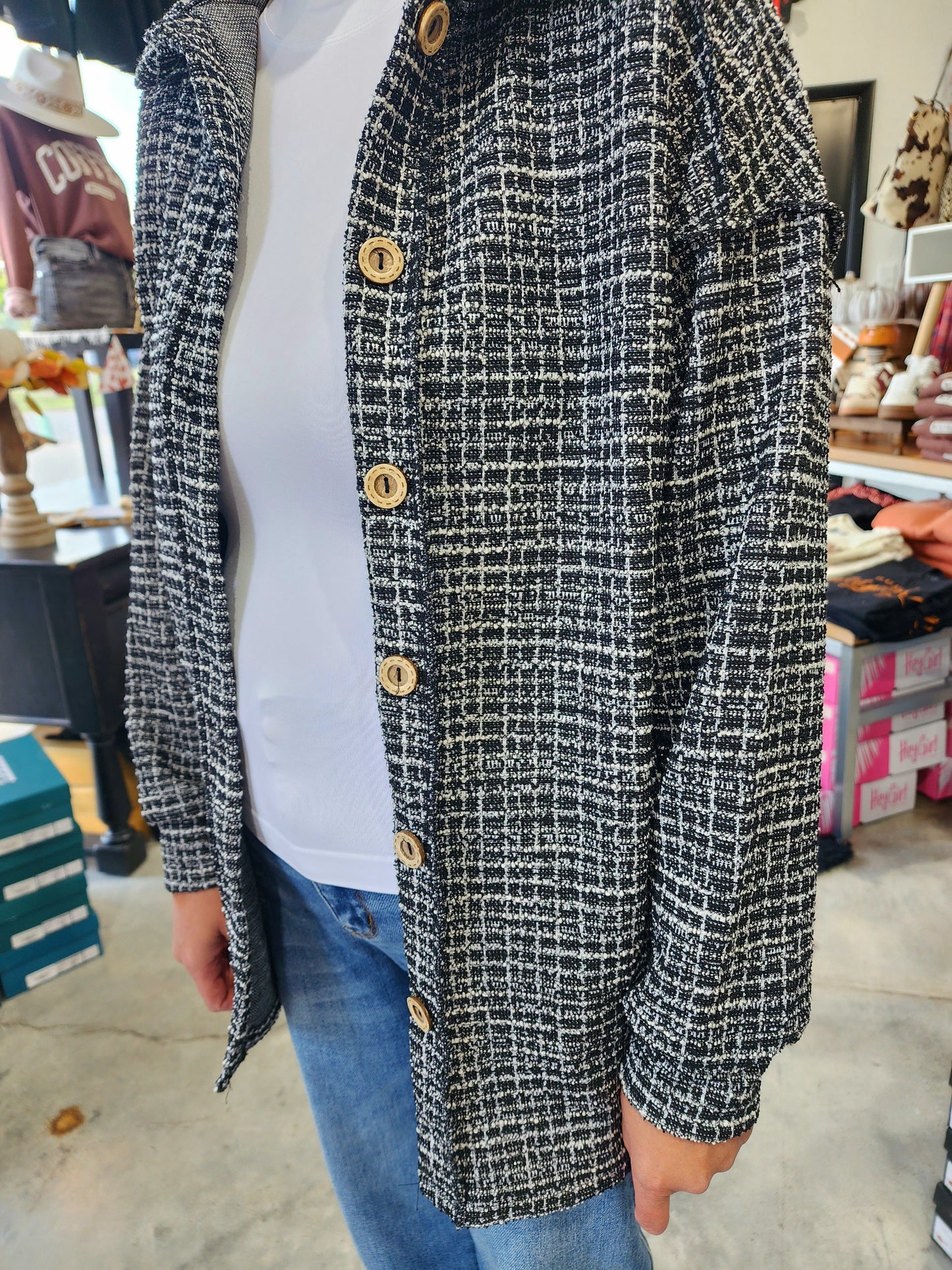Keeping It Classy Plaid Shacket