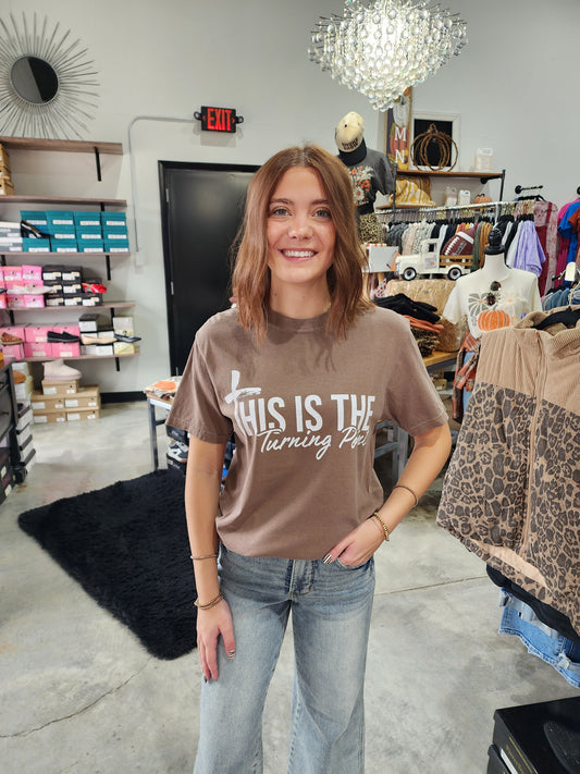 This Is The Turning Point Graphic Tee
