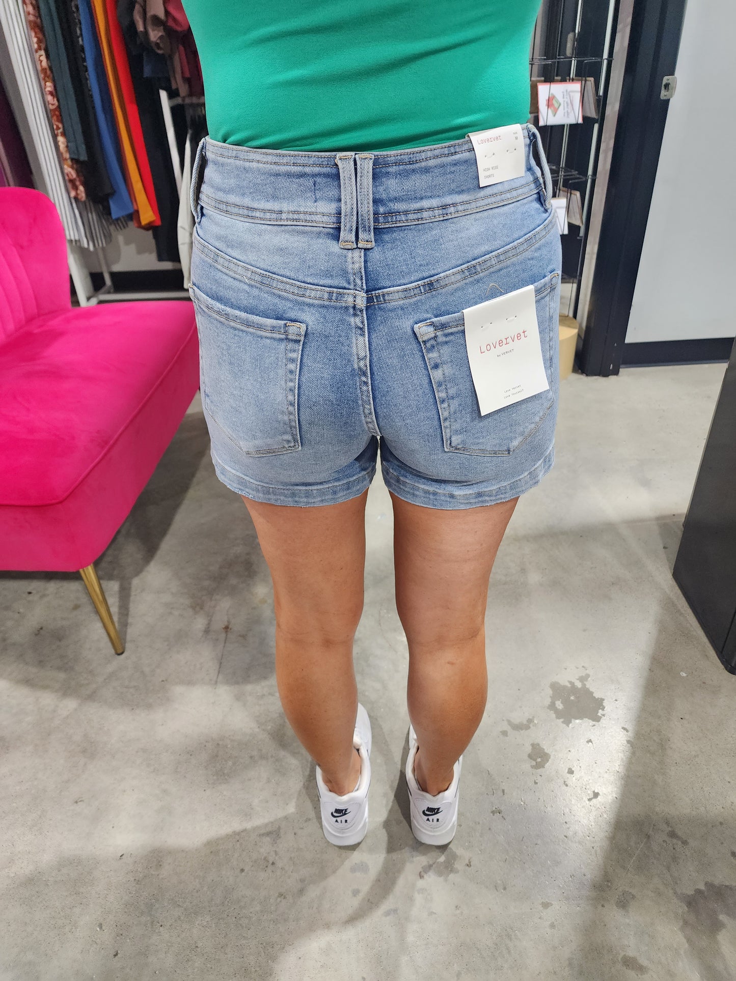 Lovervet Everything Is Awesome HW Denim Shorts