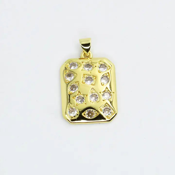 Infinity Crystals Charm